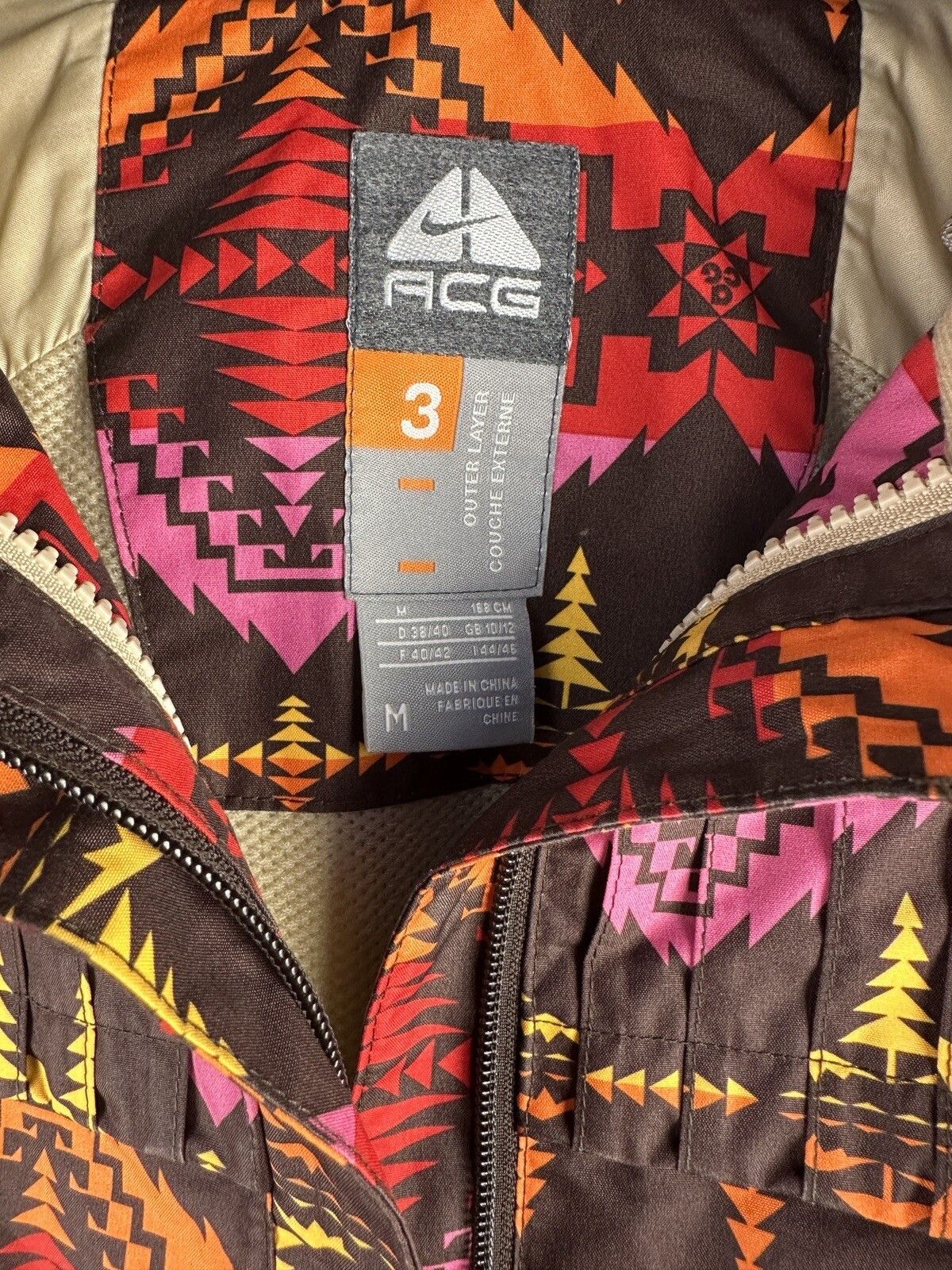 Nike ACG Nike ACG Womens Outdoor Multicolor Ski Jacket Size M / US 6-8 / IT 42-44 - 14 Thumbnail