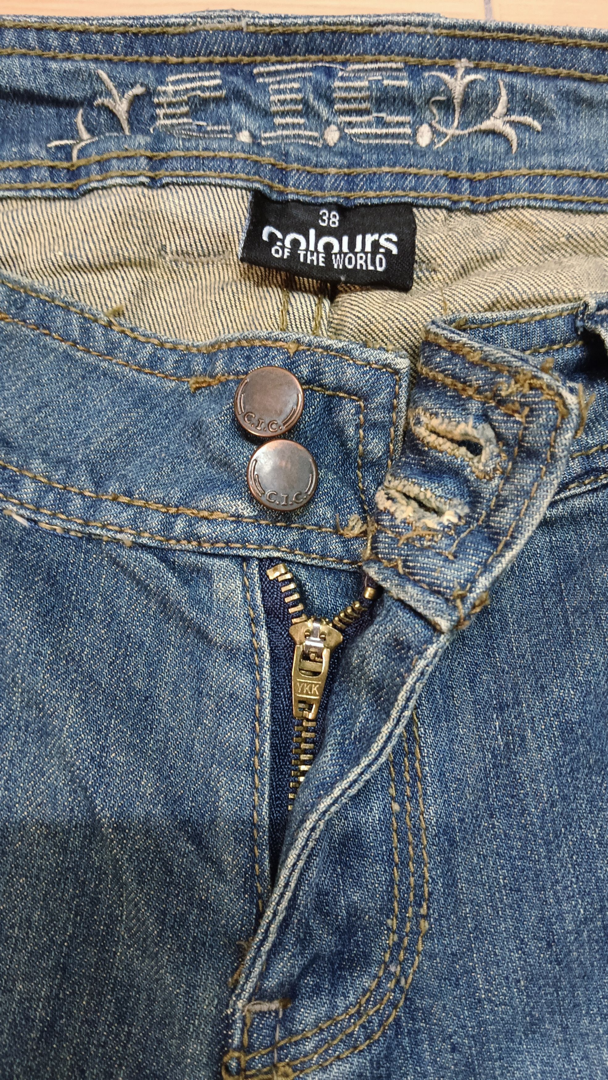 Cote&Ciel 💥C I C💥 Seditionaries Low Rise Clawmark Punk Flared Denim Size US 29 - 8 Thumbnail