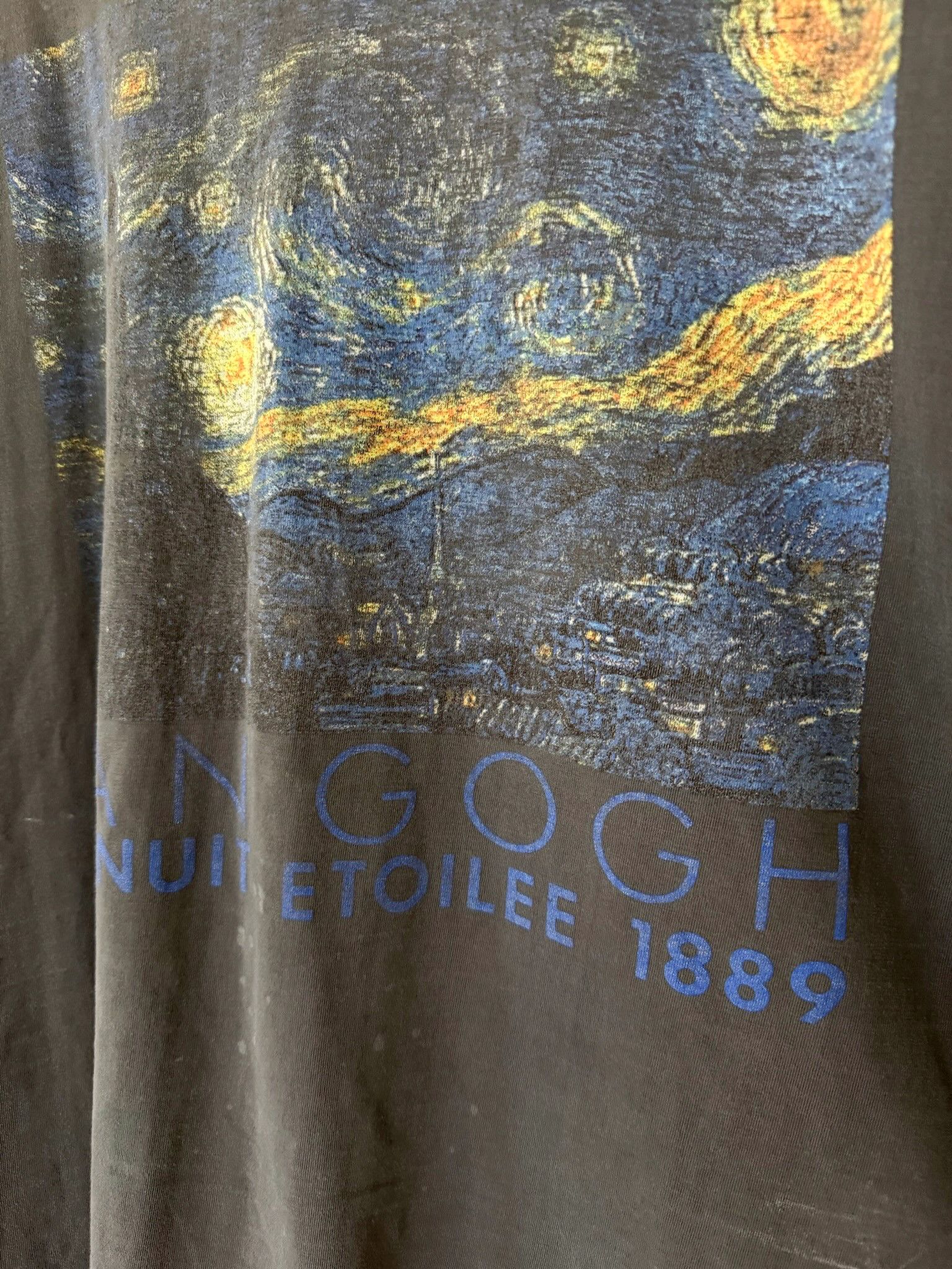 Vintage Vintage Fade Van Gogh Tee Size US L / EU 52-54 / 3 - 4 Thumbnail