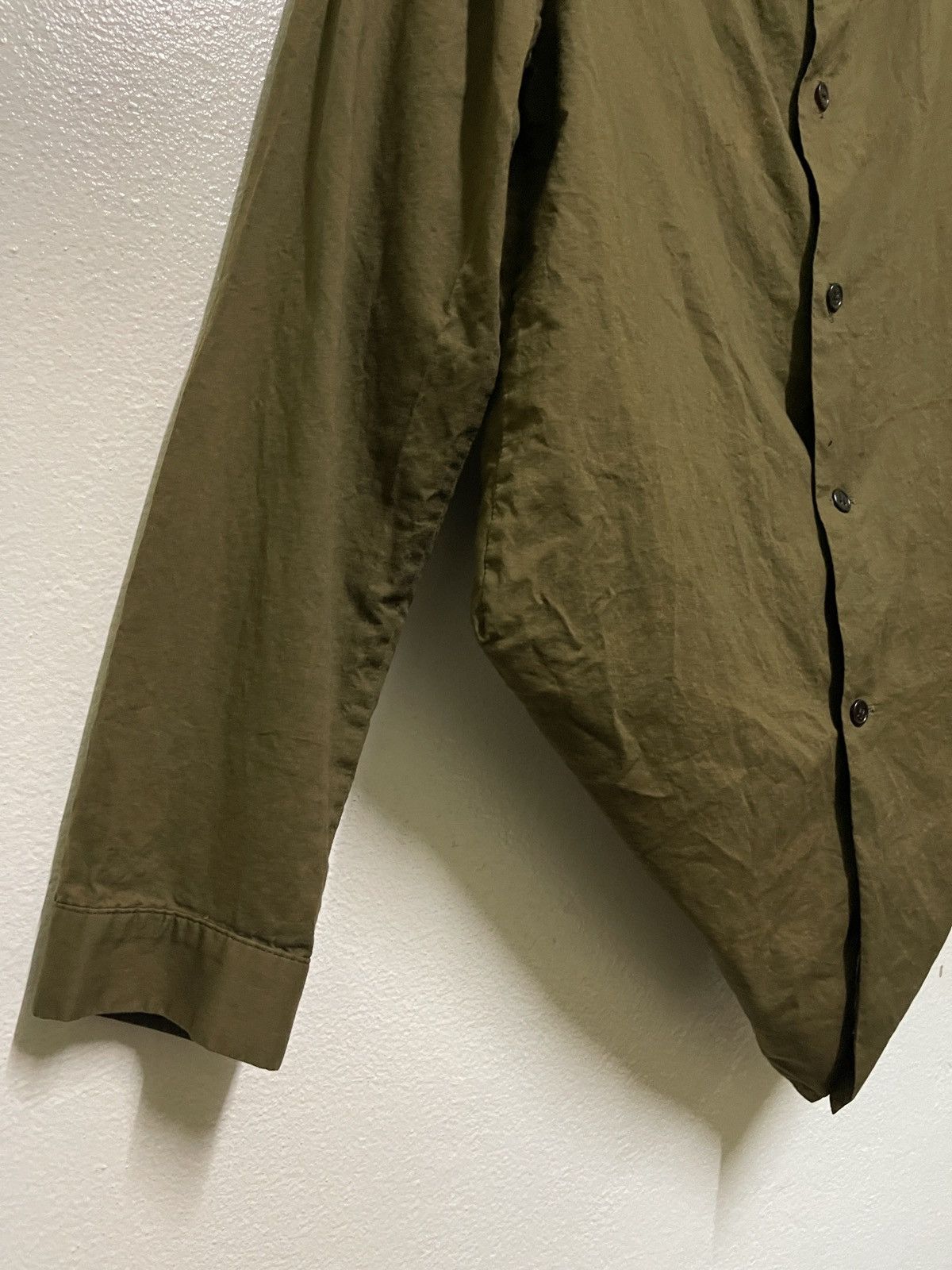 Yohji Yamamoto Yohji Yamamoto + Noir Button Up Size S / US 4 / IT 40 - 3 Thumbnail