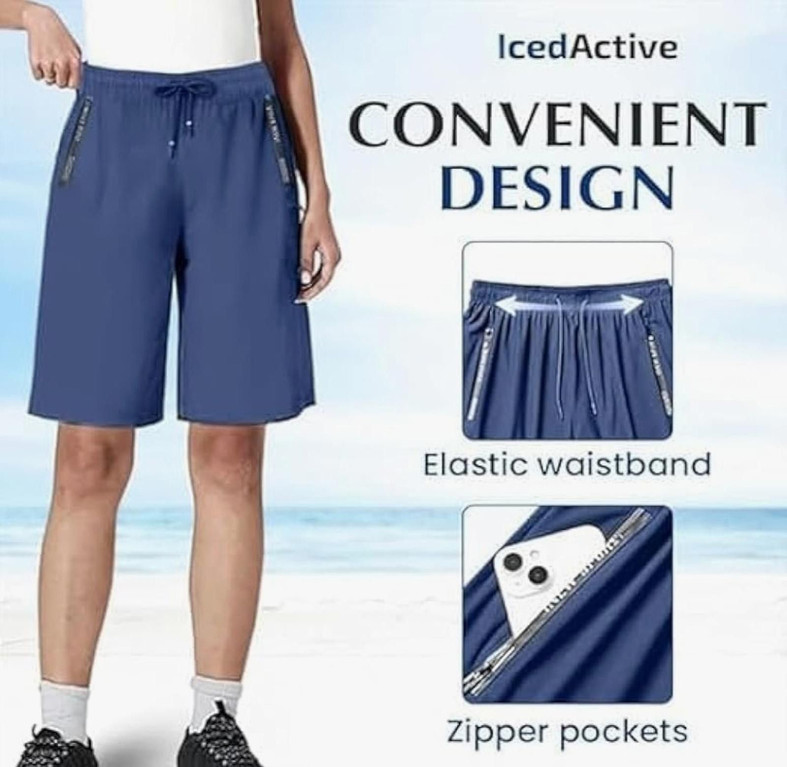 camel active Airyflex Iced Active Silk Cooling Stretch Quick-Dry Size US 34 / EU 50 - 3 Thumbnail