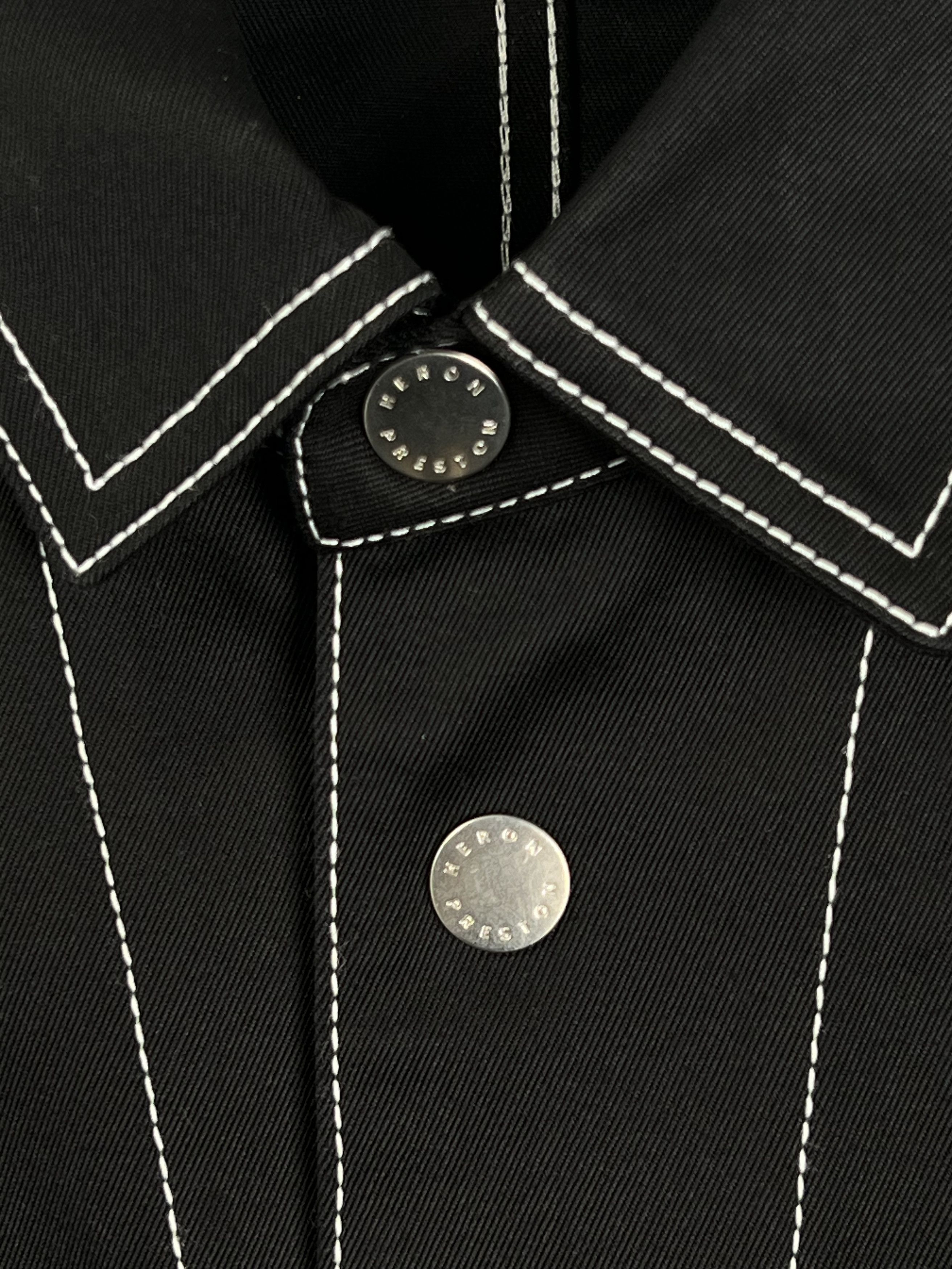 Heron Preston Brand New WHITE STITCH GHOST POCKET JKT Jacket Size US M / EU 48-50 / 2 - 3 Thumbnail
