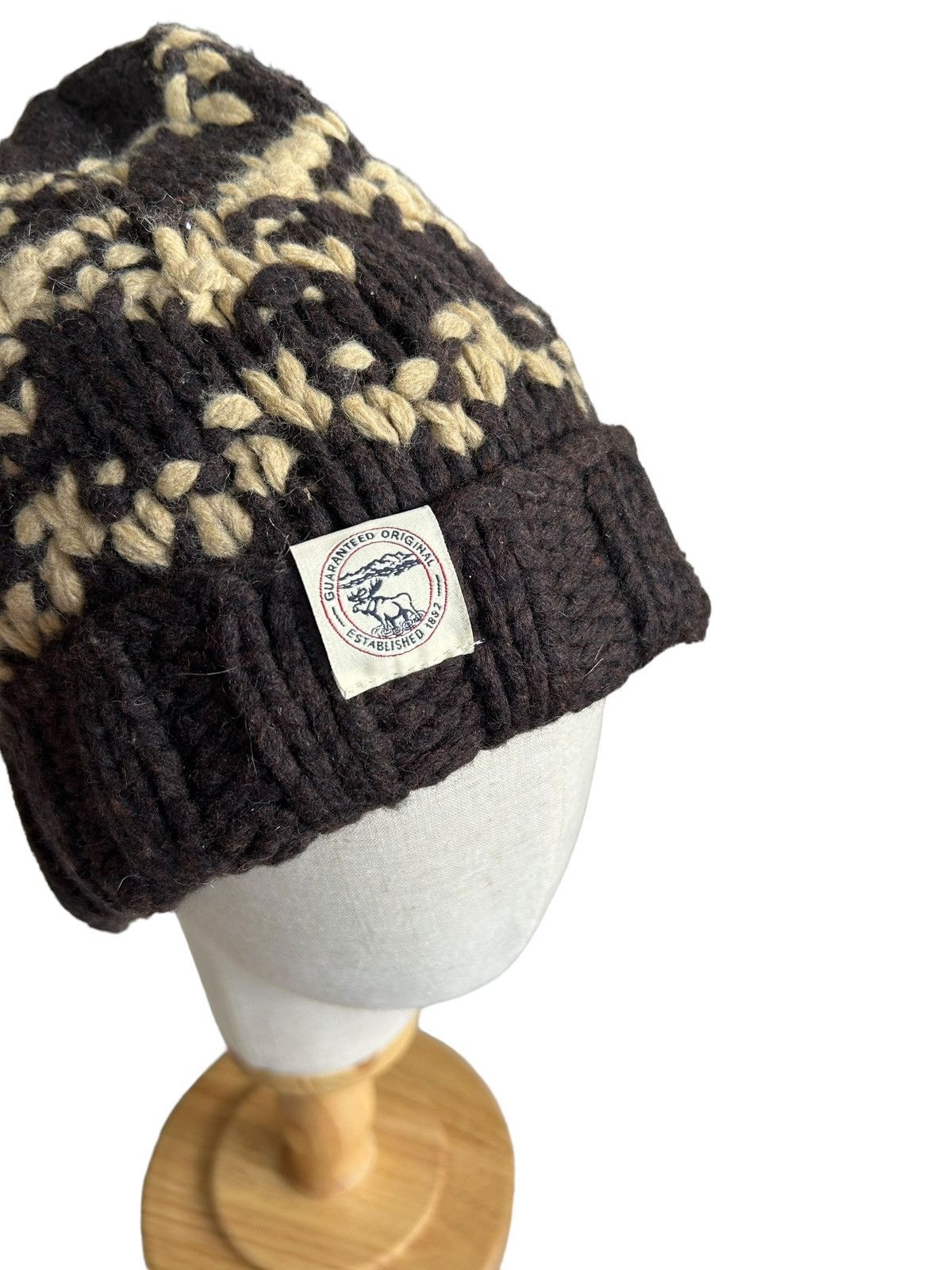 Japanese Brand Crochet Knitted Beanie Hats Size ONE SIZE - 2 Thumbnail