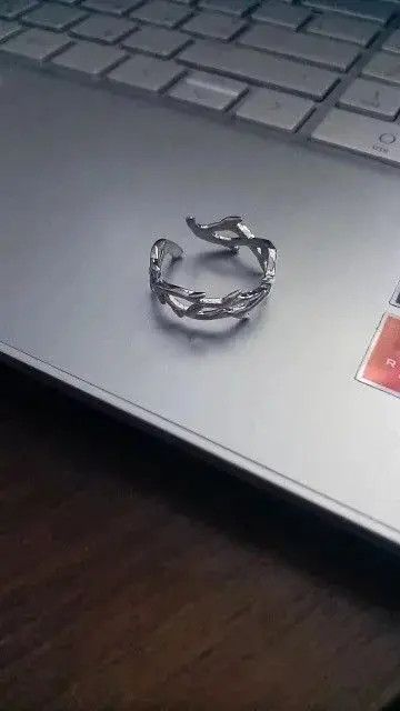 Jewelry Torn Style Adjustable Ring Size ONE SIZE - 4 Thumbnail
