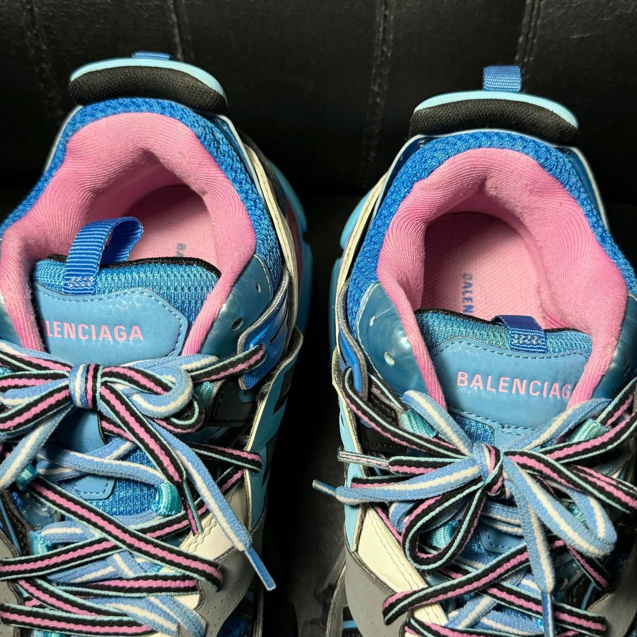 Balenciaga Balenciaga track 1 blue pink Size US 5.5 / EU 38 - 8 Thumbnail