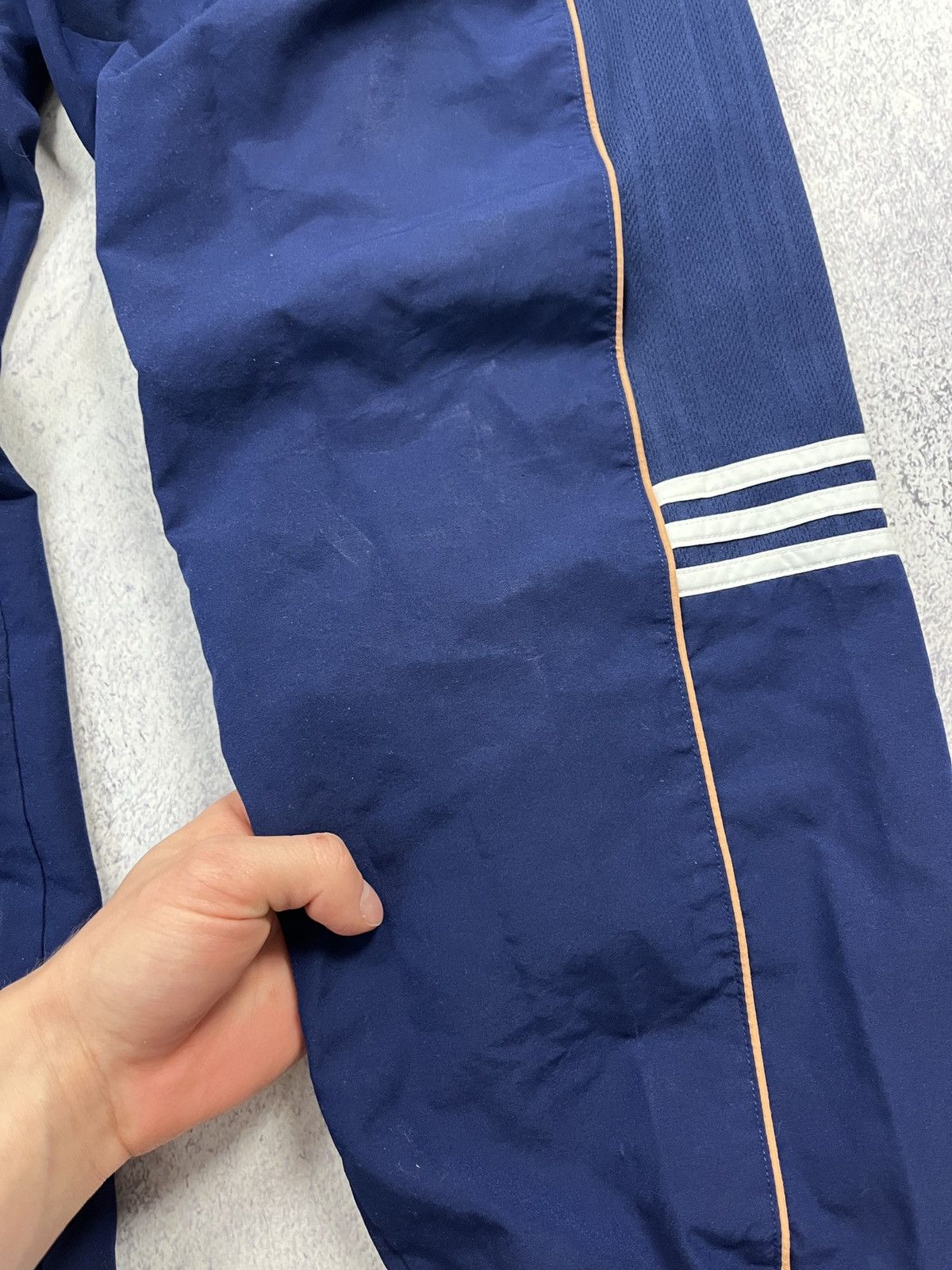 Adidas × Vintage Vintage Adidas Tottenham Nylon Drill Track Pants Rare 90’s Size US 34 / EU 50 - 9 Thumbnail