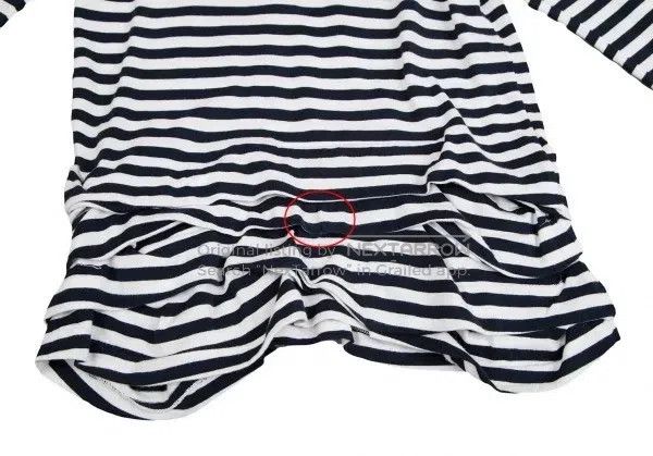 Comme des Garcons Comme Des Garcons Navy Retro Striped Top Size S / US 4 / IT 40 - 7 Thumbnail