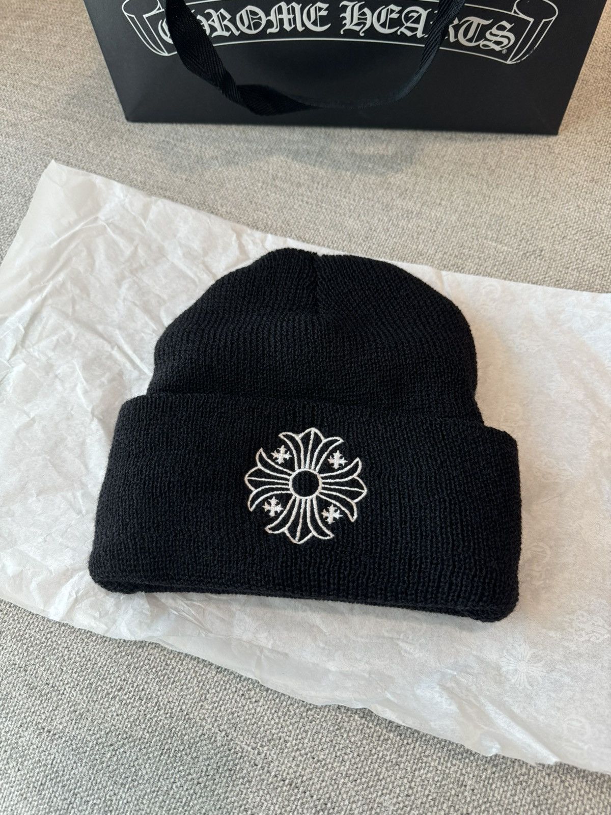 Chrome Hearts Chrome Hearts Plus Beanie | Grailed