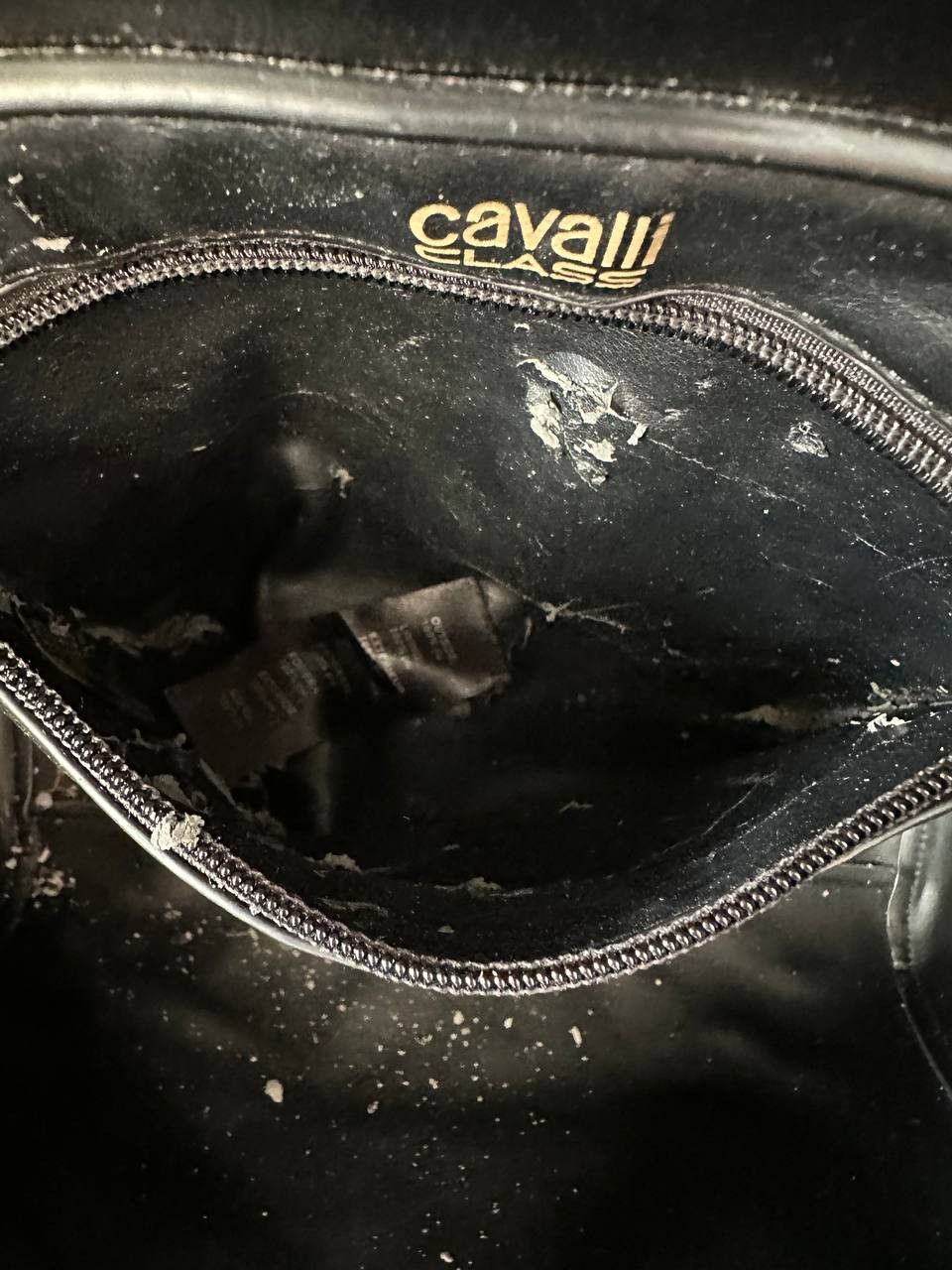 Roberto Cavalli Roberto Cavalli Croc-Embossed Leather Tote Bag Animal Print Size ONE SIZE - 8 Thumbnail