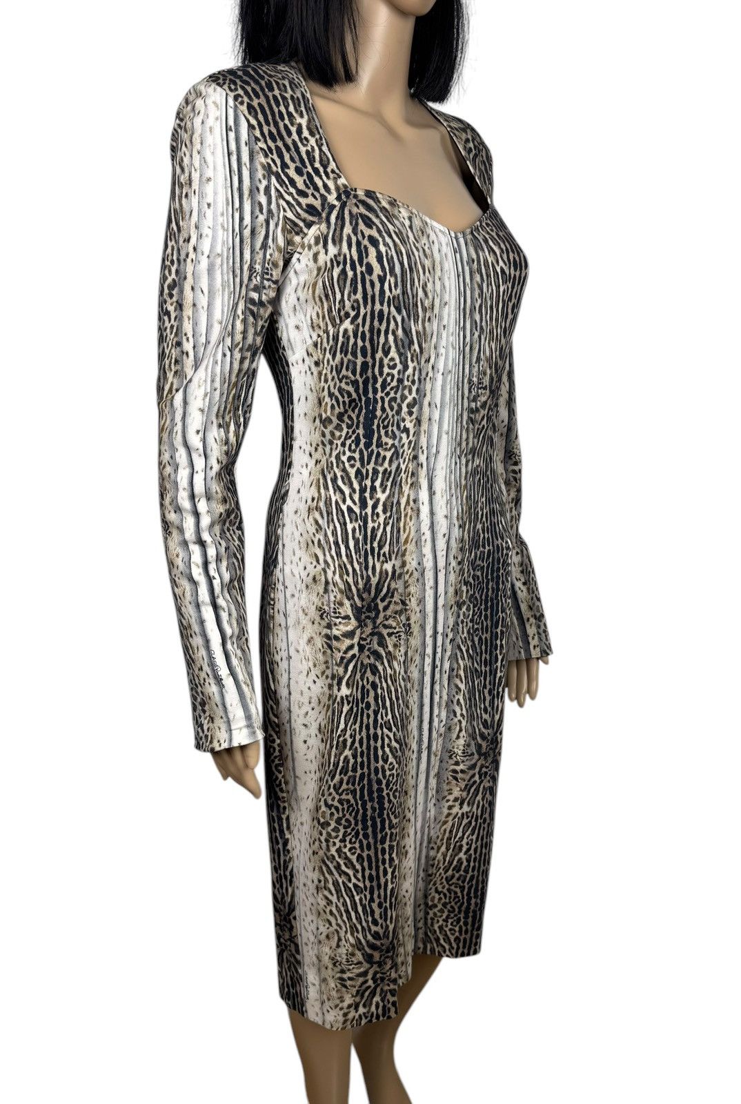 Cavalli Class × Roberto Cavalli Roberto Cavalli Class Dress Animal Print Knee Length IT44 Size M / US 6-8 / IT 42-44 - 4 Thumbnail