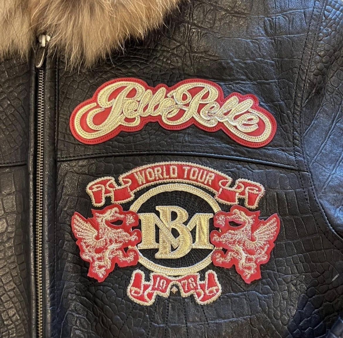 Pelle Pelle Pelle Pelle Fur Leather Jacket Size US L / EU 52-54 / 3 - 3 Thumbnail