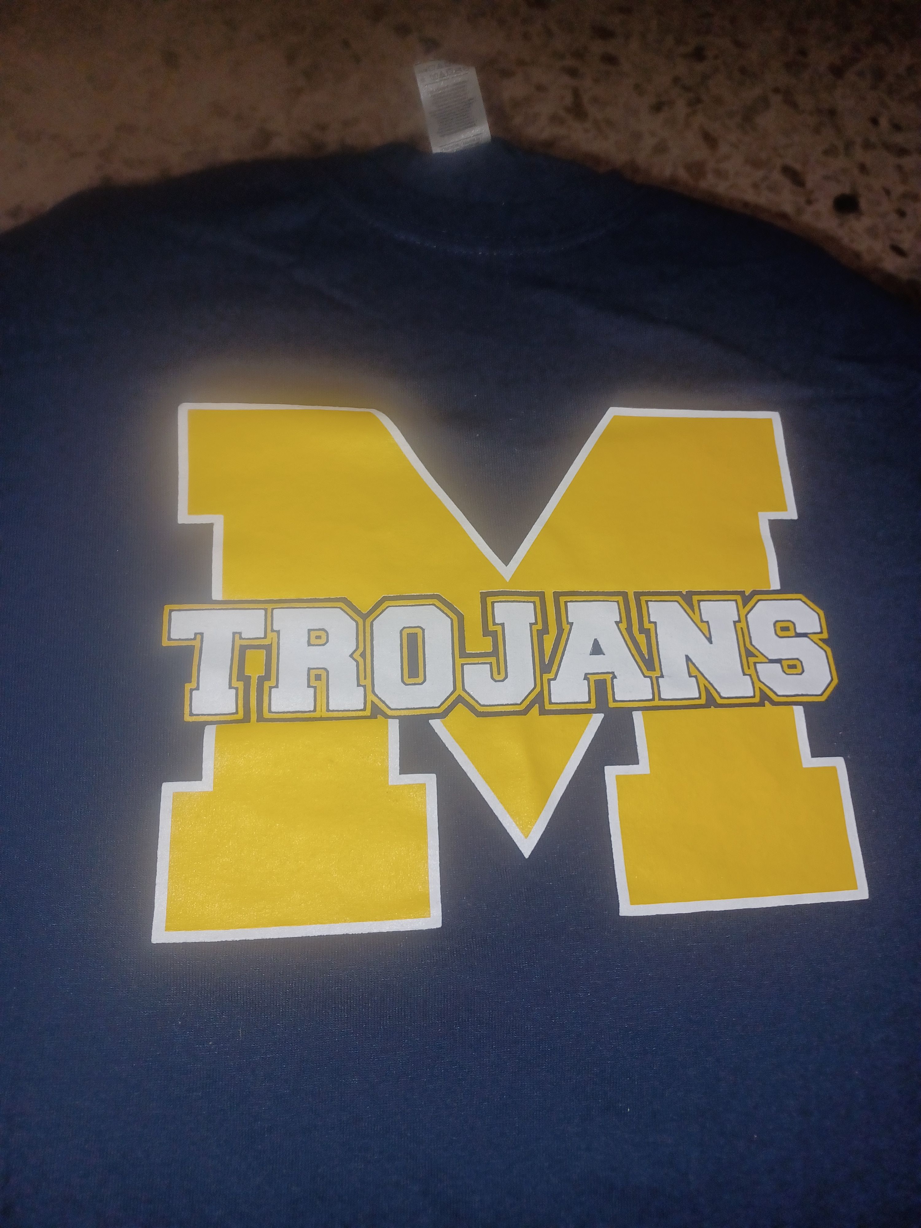 Other Trojans Men's Long Sleeve Tee 2XL Dark Navy Size US XXL / EU 58 / 5 - 2 Thumbnail
