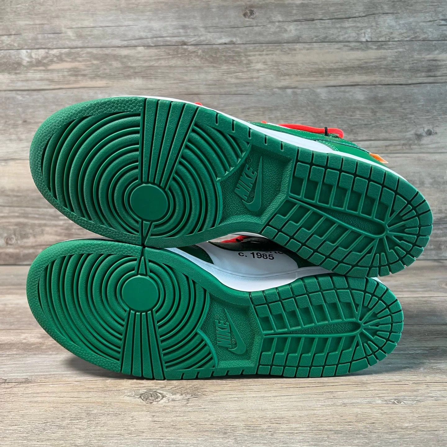 Nike Nike Dunk x Off-White White Green CT0856-100 Size US 9 / EU 42 - 6 Thumbnail
