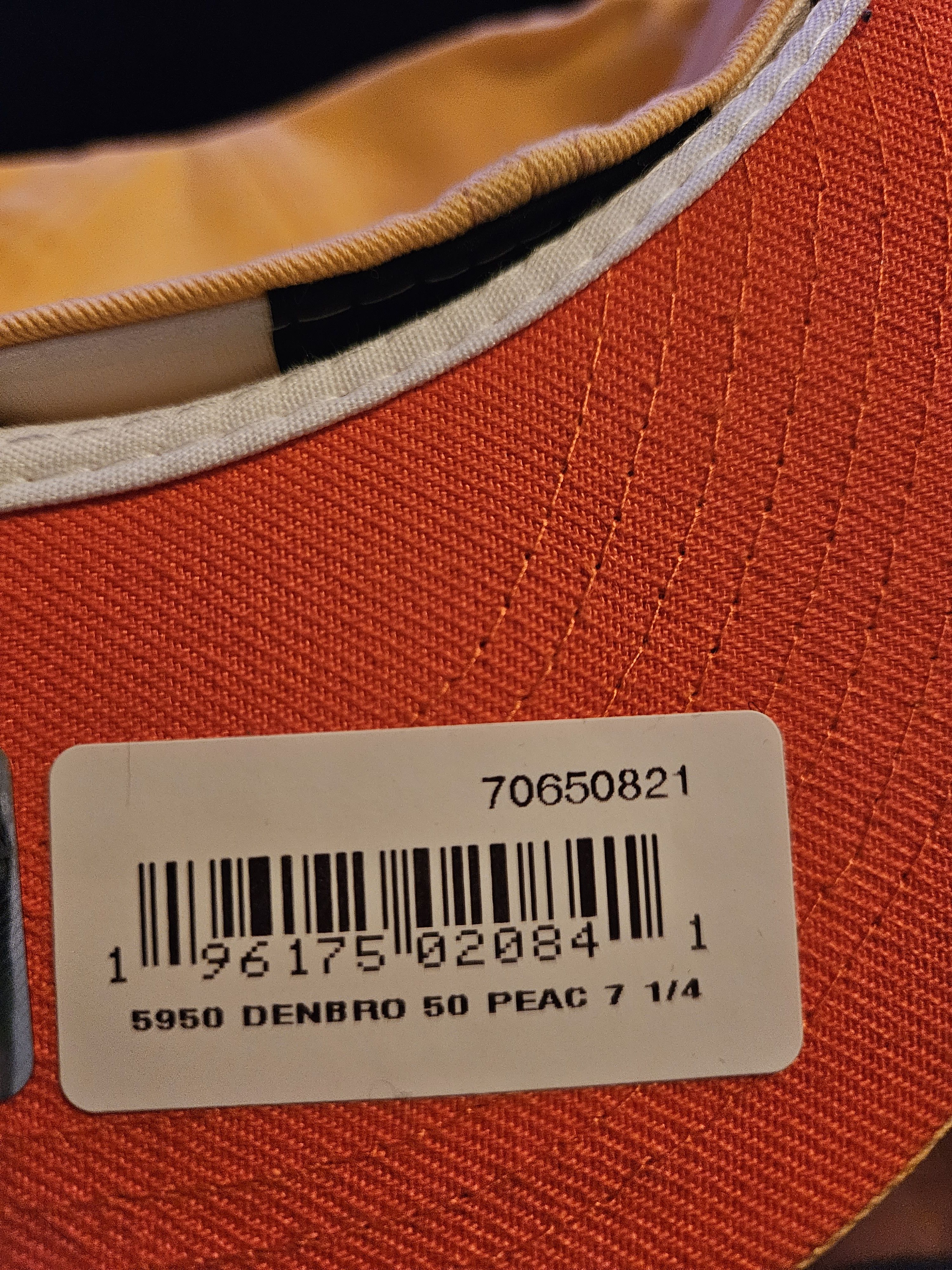 New Era Denver Broncos Hat 7 1/4 Size 34 - 6 Thumbnail