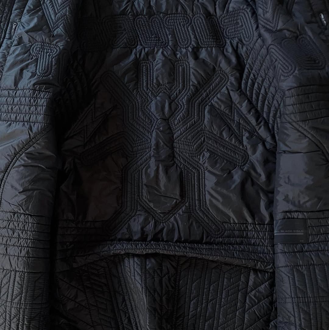 Diesel Black Gold DIESEL BLACK GOLD Embroidered W-PAR-Quilted Black Jacket Size US S / EU 44-46 / 1 - 9 Thumbnail