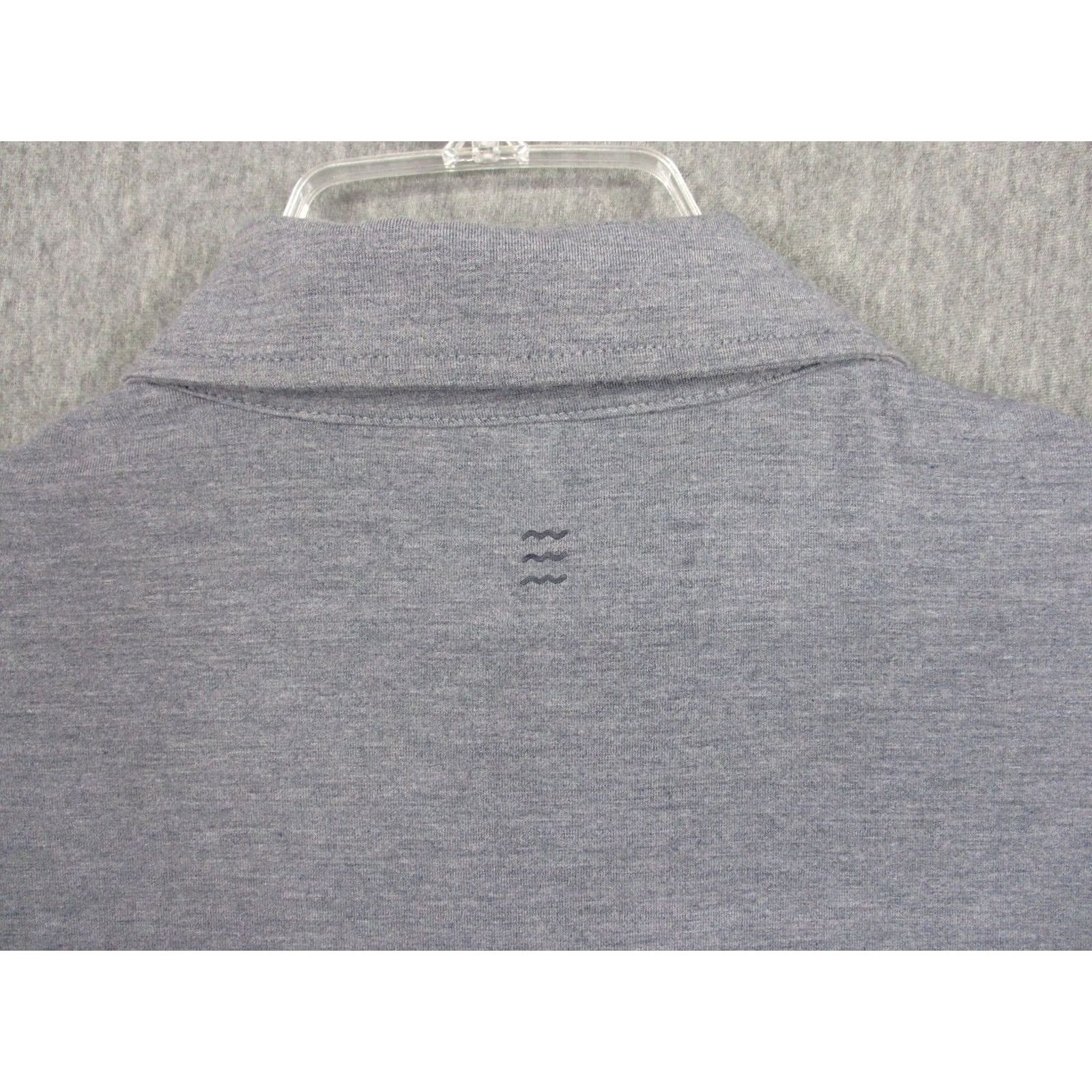 Vintage Free Fly Polo Shirt Mens Medium Gray Bamboo Blend Stretch Performance Casual Size US M / EU 48-50 / 2 - 5 Thumbnail