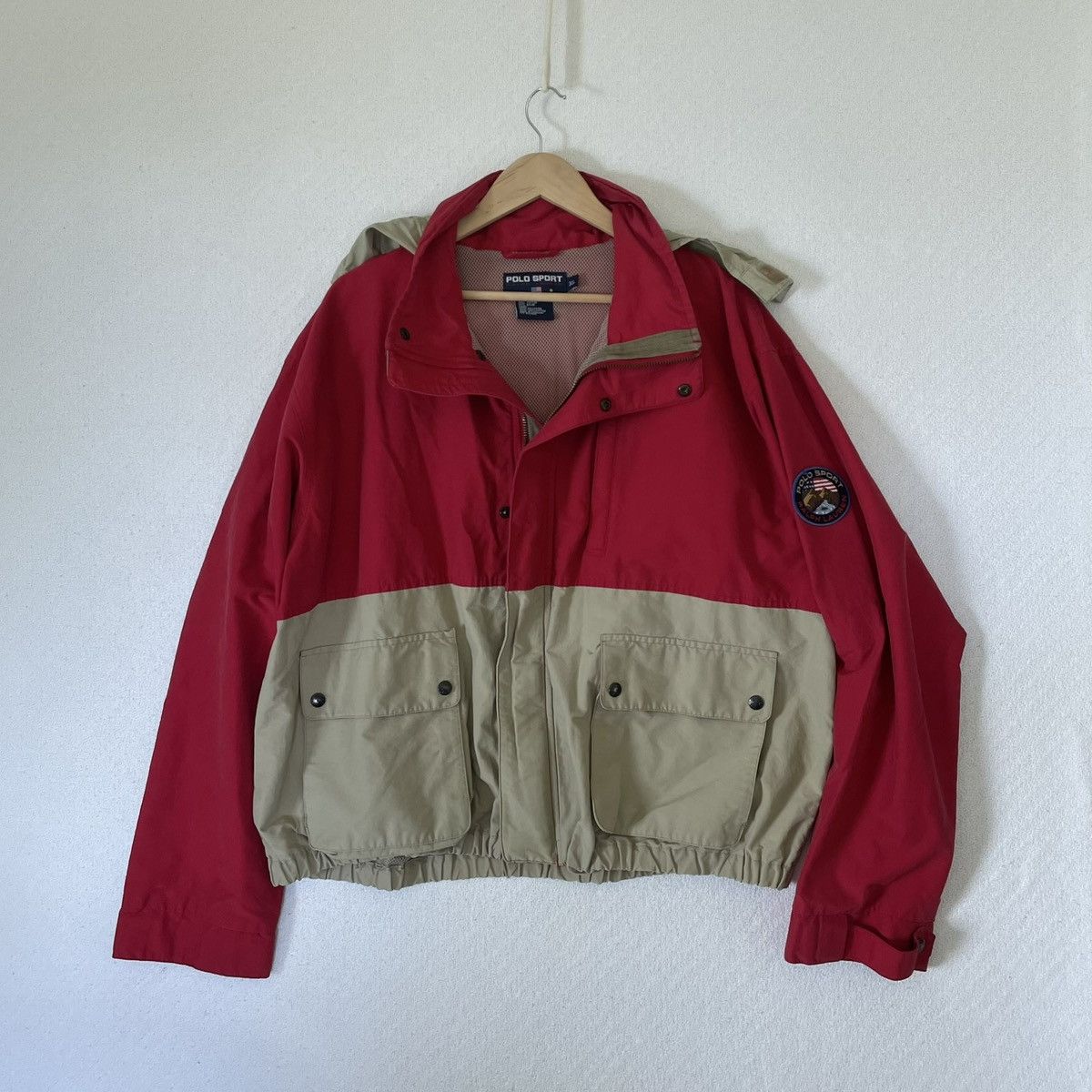 Polo Ralph Lauren Vintage 90s Polo Sport Colorblock Mountain 
