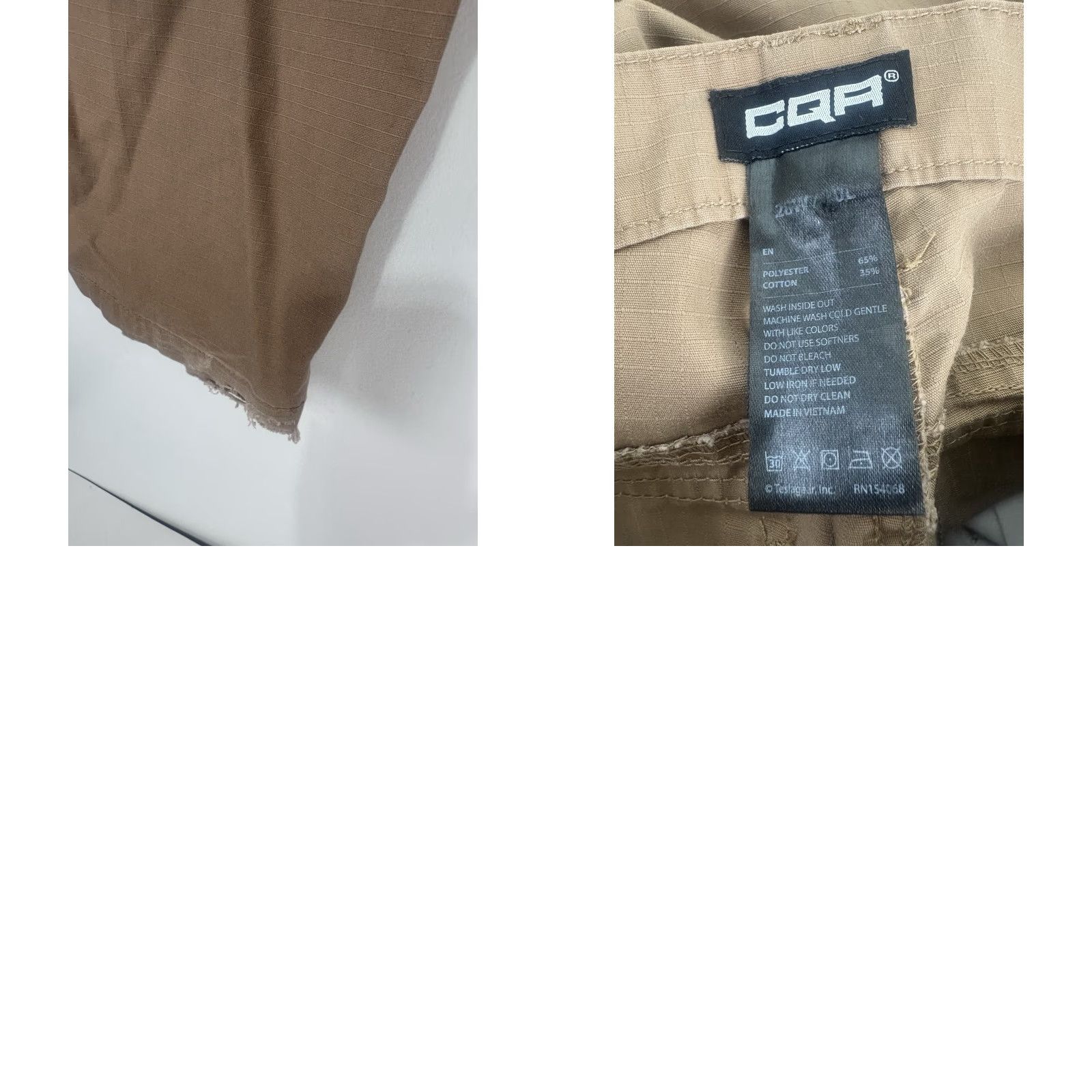 Vintage CQA Tan Tactical Pants Men’s Size 28X30 Vietnam Size US 28 / EU 44 - 8 Thumbnail