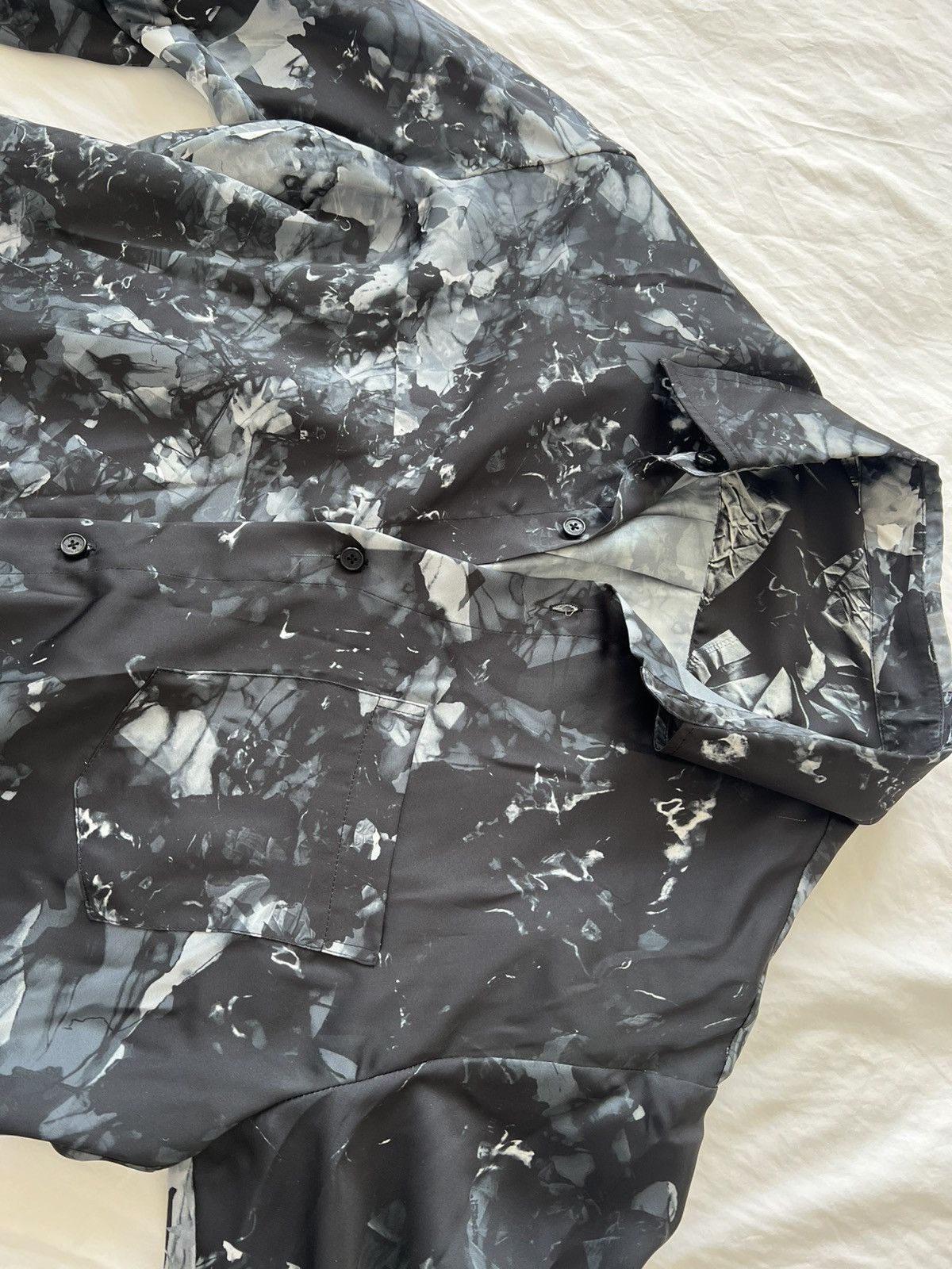 KANGHYUK Silky abstract printed shirt Size US M / EU 48-50 / 2 - 2 Thumbnail