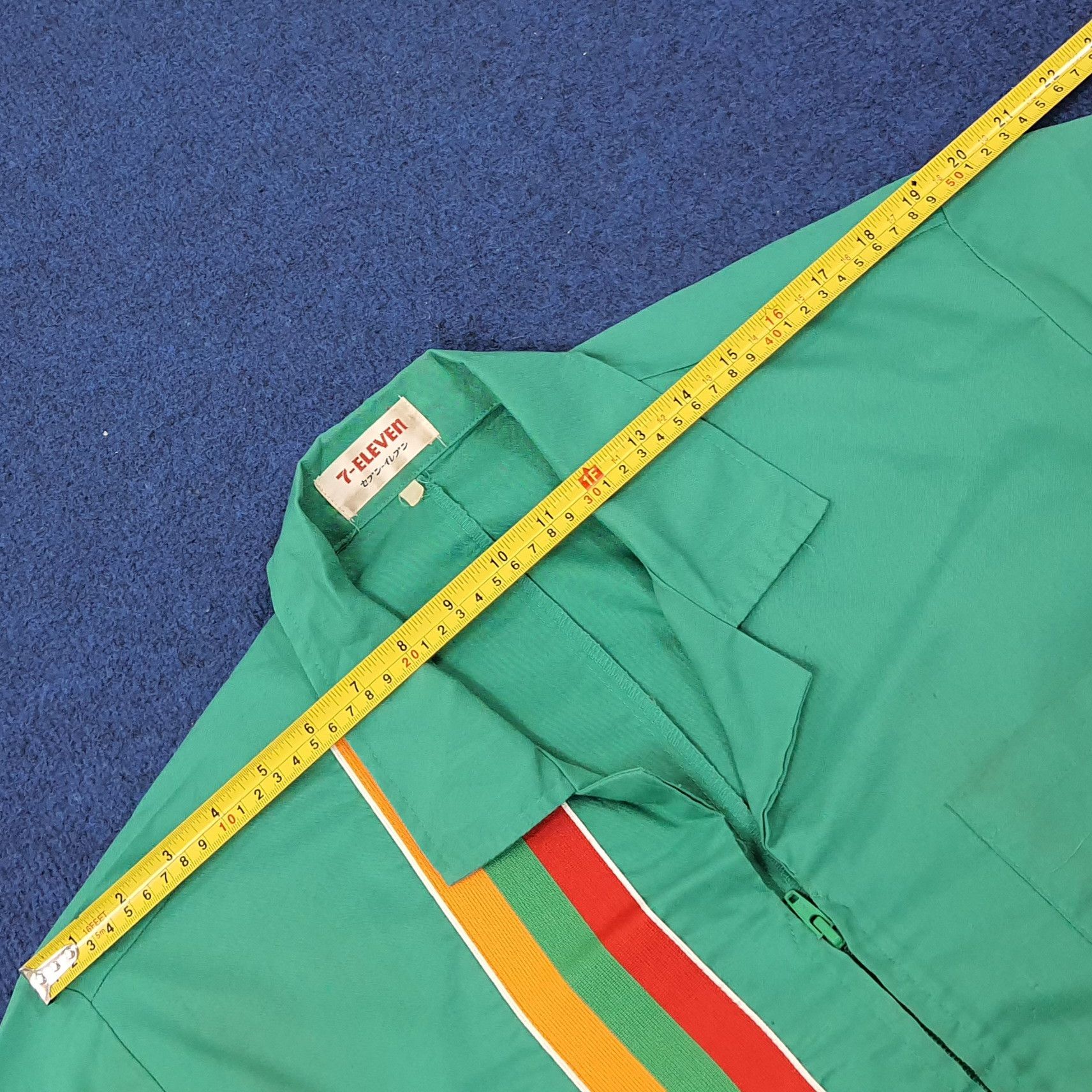 Japanese Brand Vintage 7 Eleven Japan Workwear Staff Uniform Jacket C239N80 Size US L / EU 52-54 / 3 - 8 Thumbnail