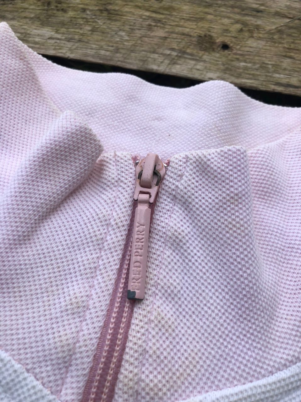 Fred Perry × Vintage Vintage Fred Perry Striped SpellOut Sweatshirt Size US M / EU 48-50 / 2 - 6 Thumbnail