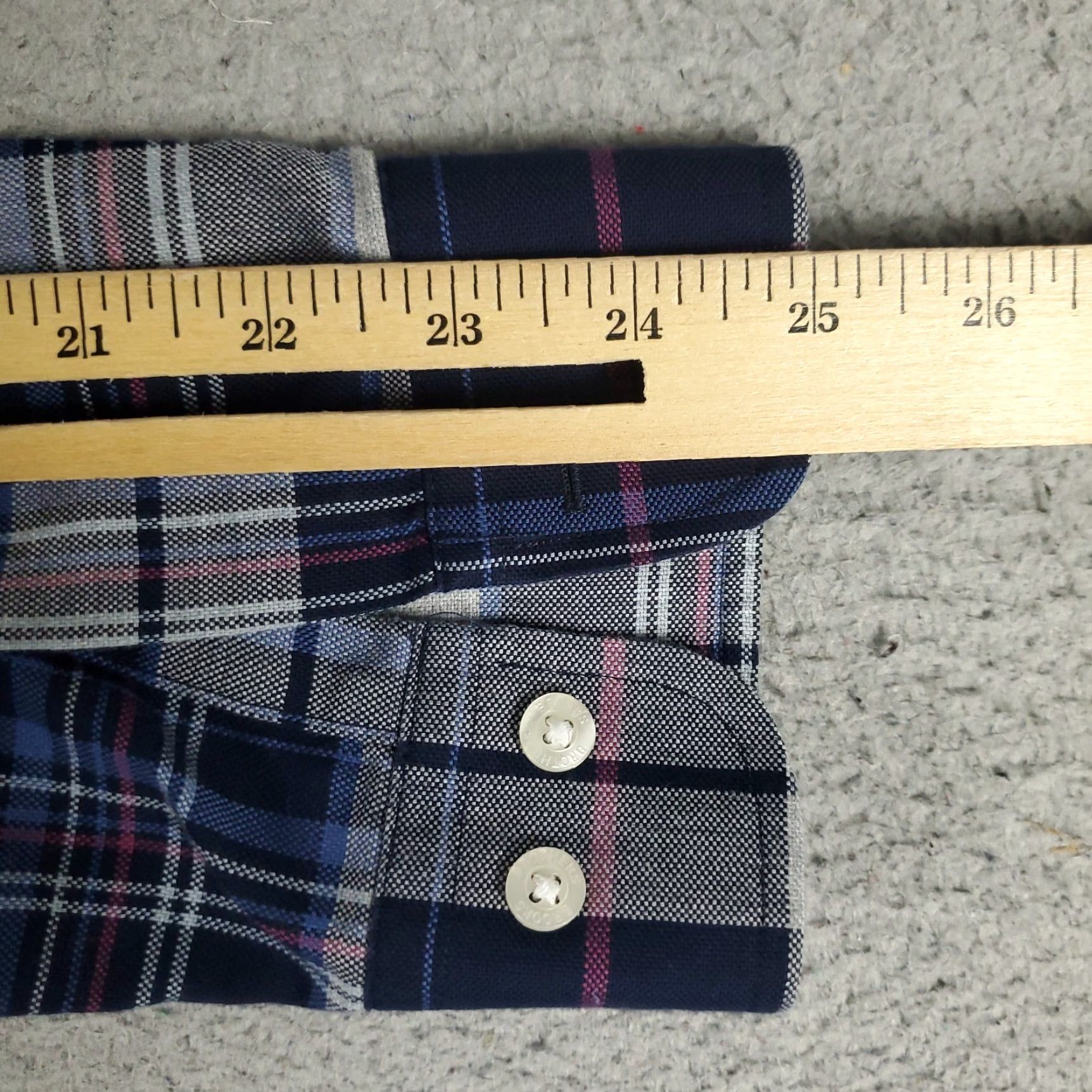 Brooks Brothers Brooks Brothers Button-Up Shirt Mens Medium Blue Plaid Long Sleeve Regular Fit Size US M / EU 48-50 / 2 - 6 Thumbnail