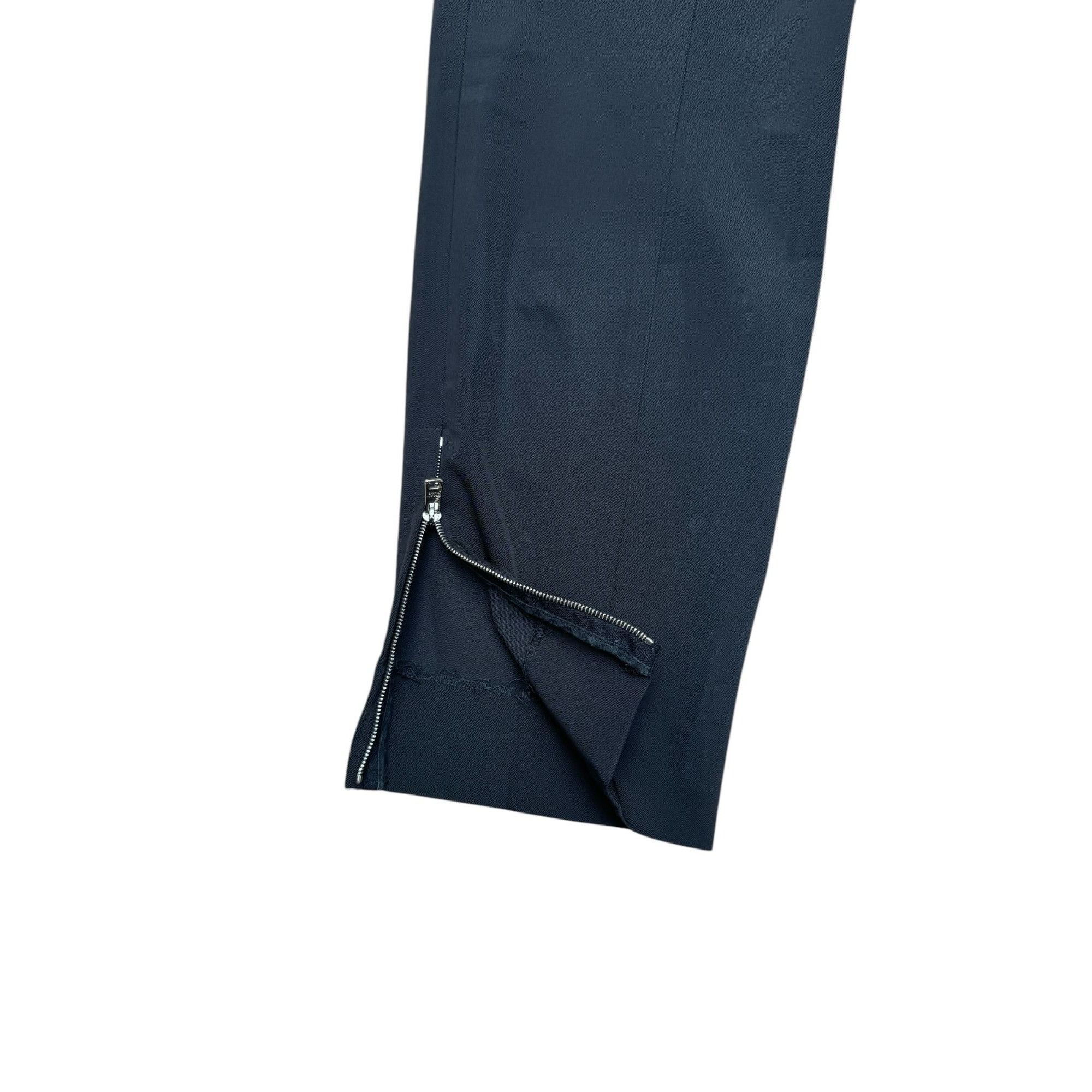 Prada Black Slim Fit Pants Size 32" / US 10 / IT 46 - 4 Thumbnail