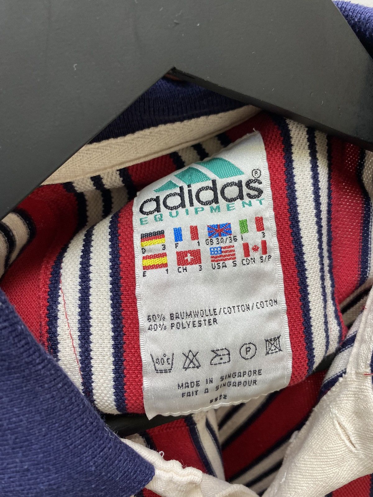 Adidas × Vintage Adidas Equipment EQT vintage striped t-shirt tee Size US S / EU 44-46 / 1 - 8 Thumbnail