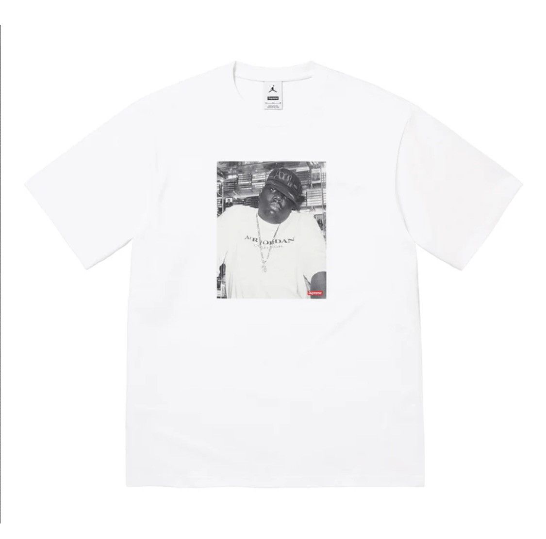 Jordan Brand × Supreme Supreme X Jordan Biggie White Size US L / EU 52-54 / 3 - 1 Thumbnail