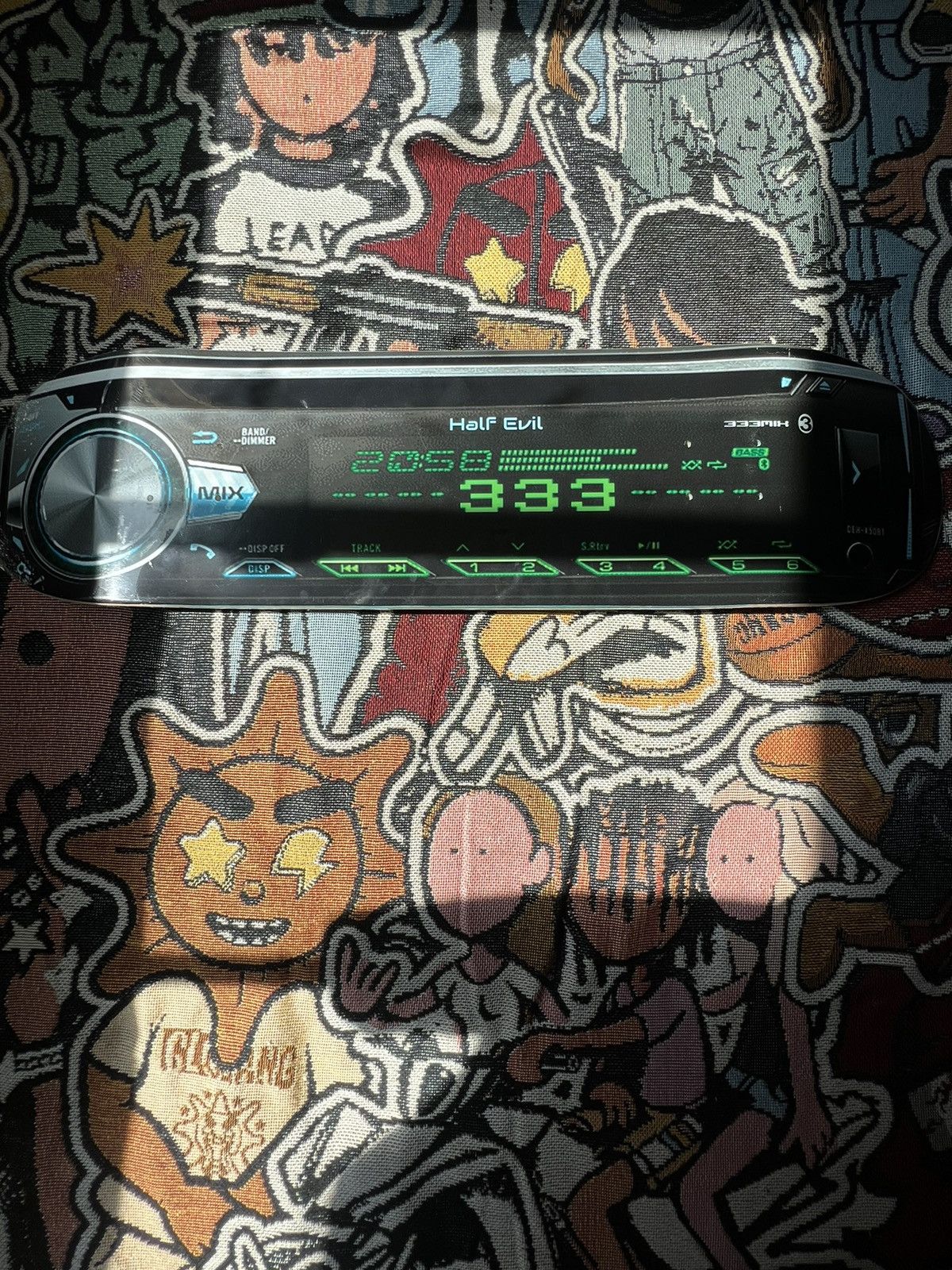 Half Evil Half Evil 📡Radio📡Skate Deck Size ONE SIZE - 1 Thumbnail