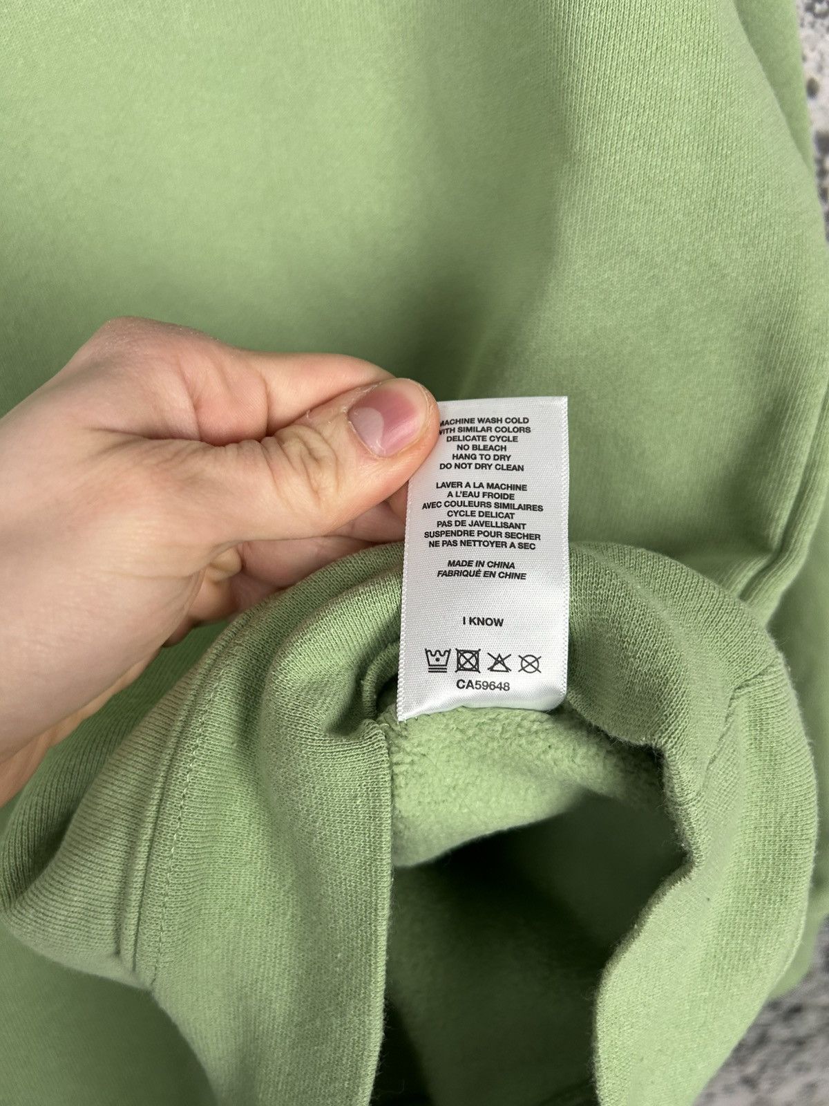 Dime Dime Skateboards Green Hoodie Baggy Streetwear Boxy Fit Size US M / EU 48-50 / 2 - 8 Thumbnail