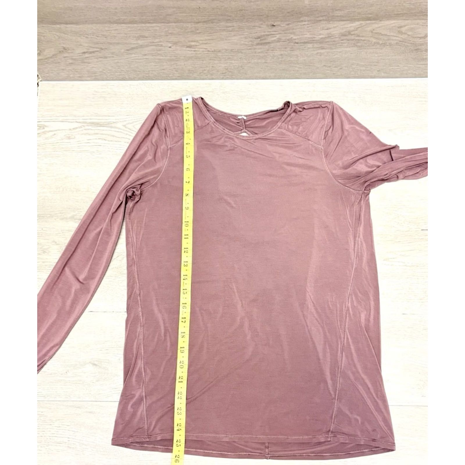 Lululemon Lululemon Deep Stretch Long Sleeve Cinch Top Arctic Plum 6 Women Size M / US 6-8 / IT 42-44 - 7 Thumbnail