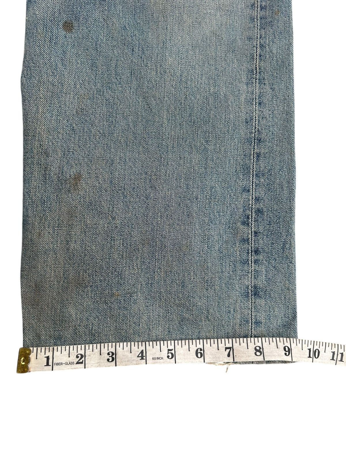 Kapital Thrashed Vintage Edwin 505 Selvedge Dirty Rusty Denim Jeans Size US 33 - 20 Thumbnail