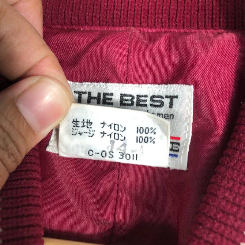 Descente × Japanese Brand Vintage The Best Descente Zipper Varsity Jacket Size US L / EU 52-54 / 3 - 7 Thumbnail