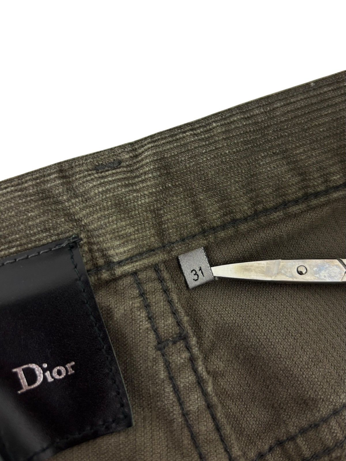Dior × Hedi Slimane A/W 2004 “VOTC“ Corduroy Pants (AW04/FW04, Jeans, Homme) Size US 31 - 12 Thumbnail