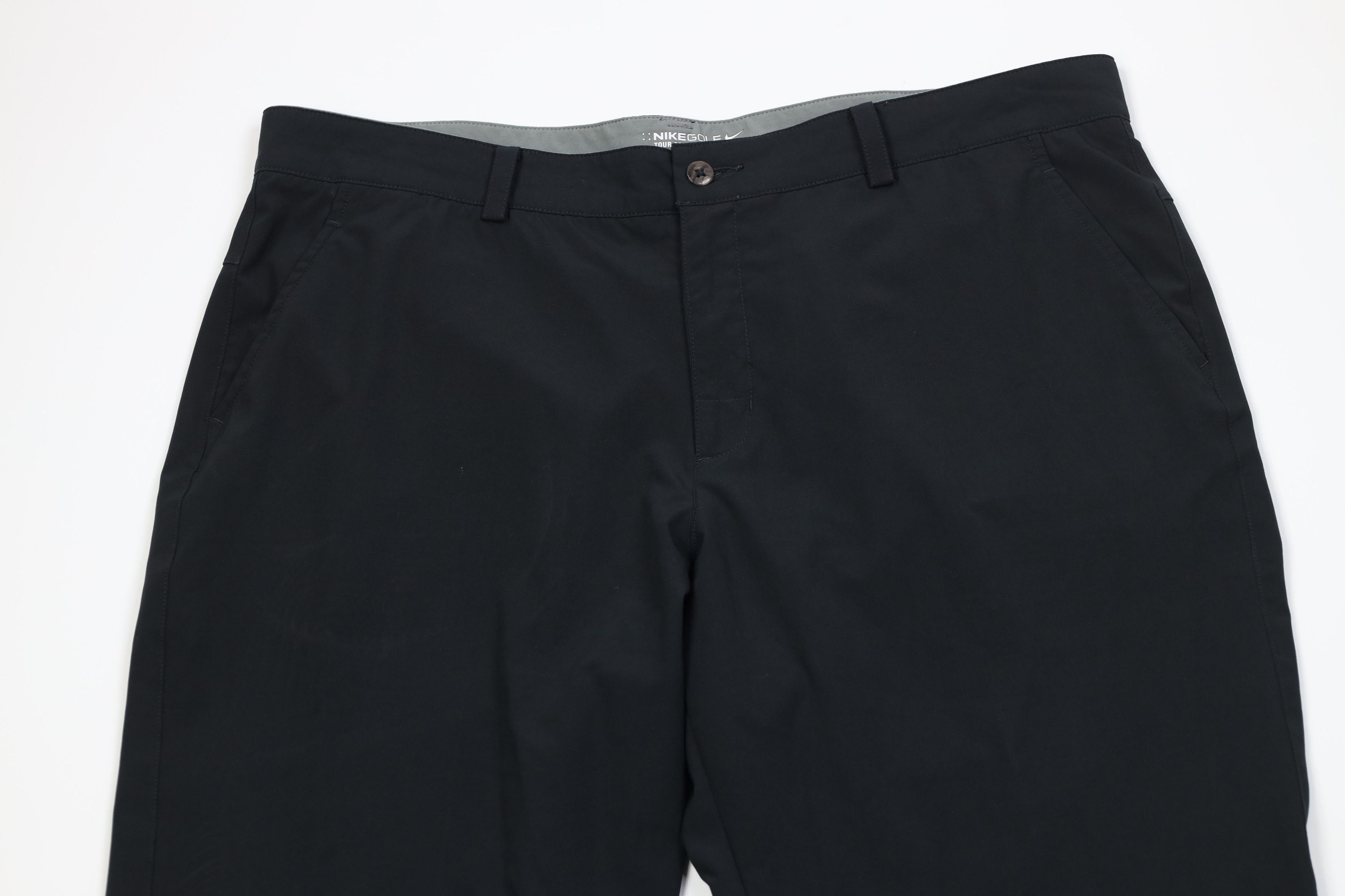 Nike Nike Golf Tour Performance Vented Wide Leg Chino Pants Black Size US 38 / EU 54 - 2 Thumbnail