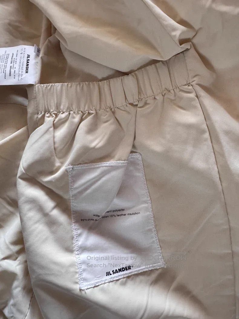 Jil Sander Jil Sander size 34 White Women's Down Jacket Size M / US 6-8 / IT 42-44 - 3 Thumbnail