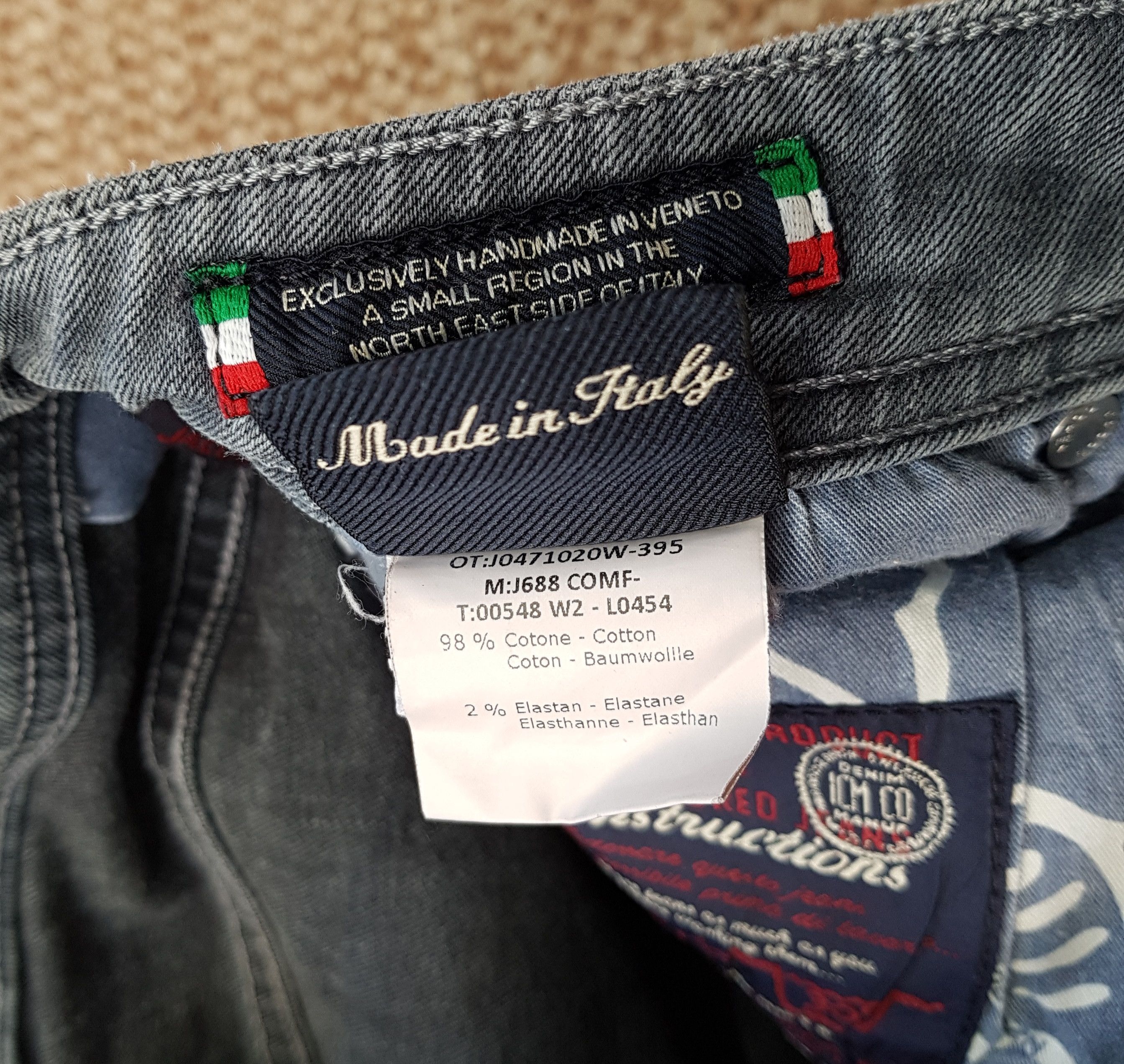Jacob Cohen Jacob Cohen J688 Comf Denim Jeans made in Italy sz W32 Size US 32 / EU 48 - 15 Thumbnail
