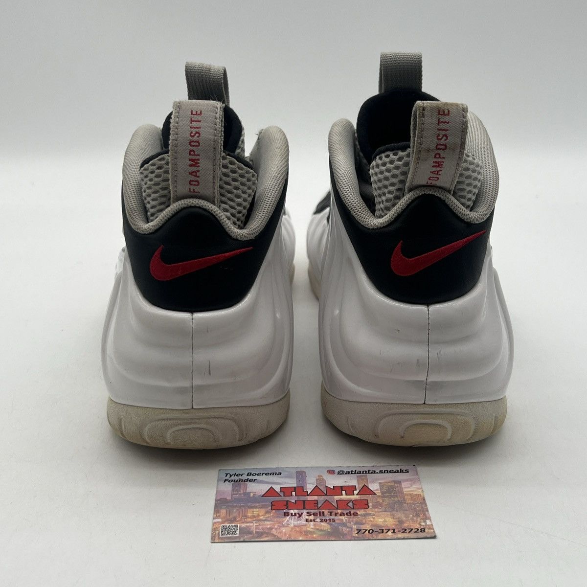 Nike Air Foamposite pro chrome white Size US 10.5 / EU 43-44 - 3 Thumbnail