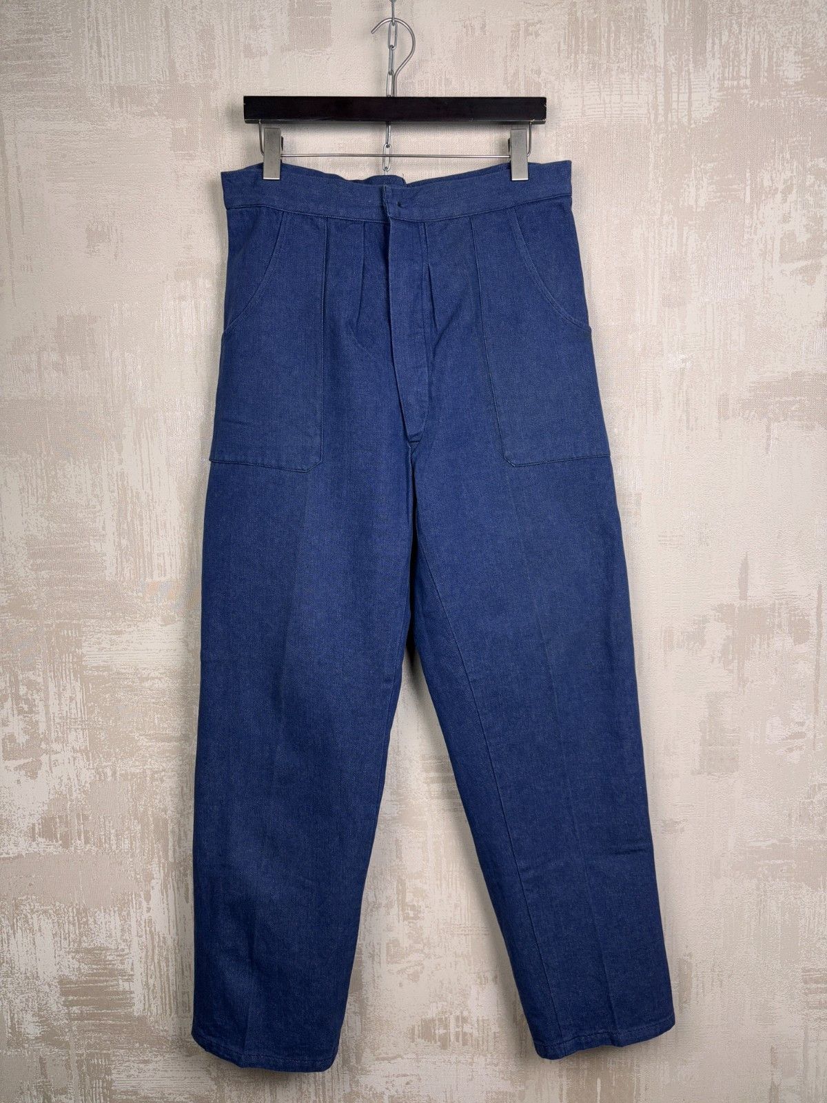 Le Laboureur Vintage Chore Jacket Buckel Back Pants French Set Work Size US L / EU 52-54 / 3 - 14 Thumbnail