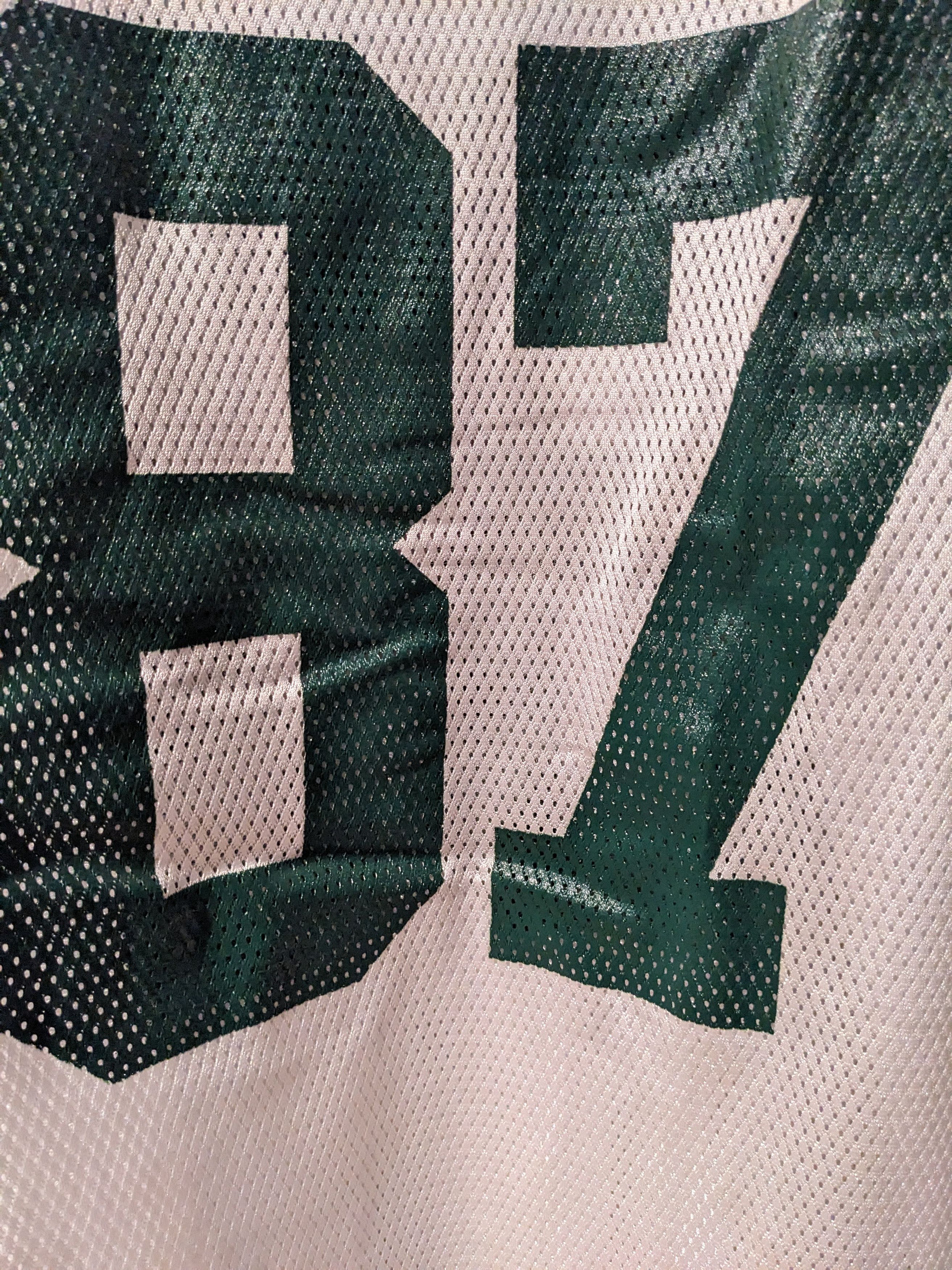 NFL Vintage Y2K New York Jets NFL Football White Medium Jersey Size US M / EU 48-50 / 2 - 2 Thumbnail