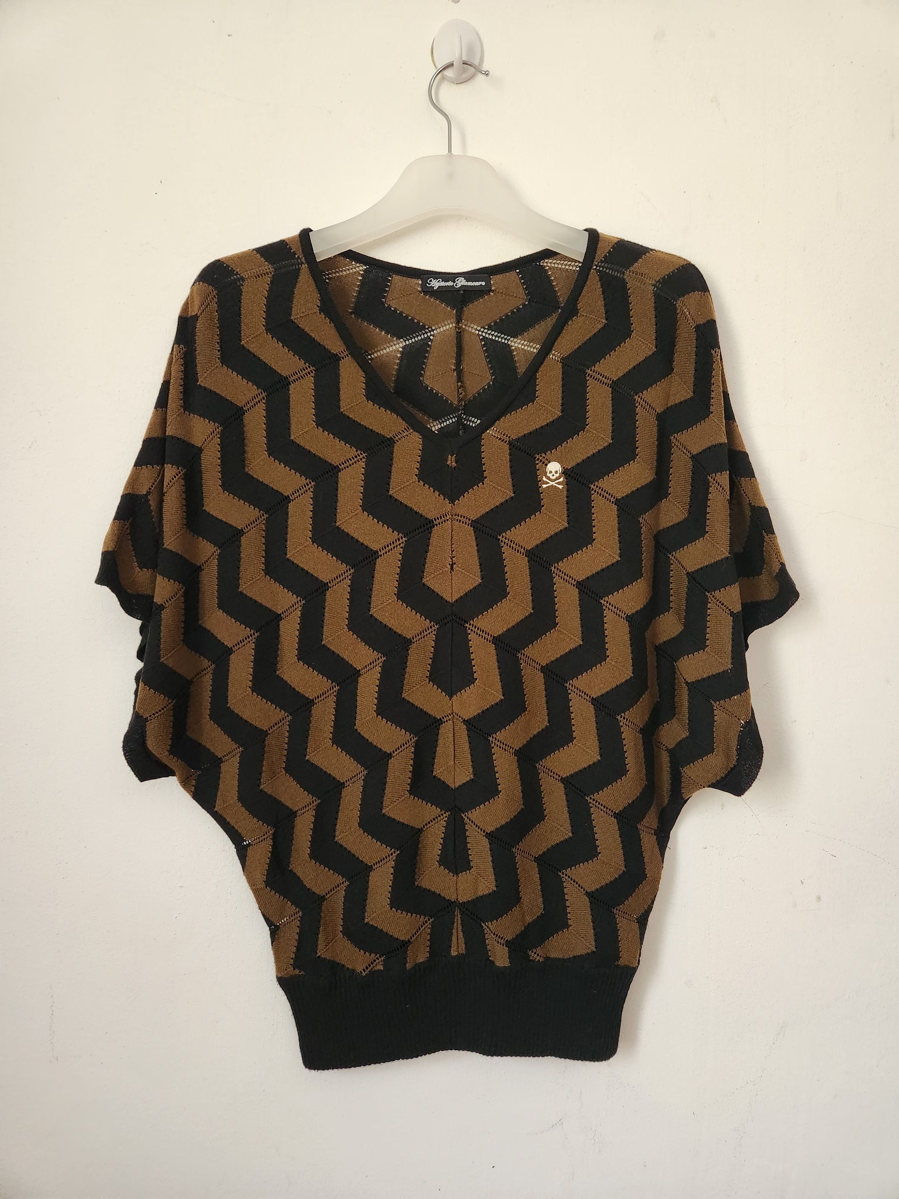Hysteric Glamour Hysteric Glamour Knitwear Brown/Black Blouse Size S / US 4 / IT 40 - 1 Thumbnail