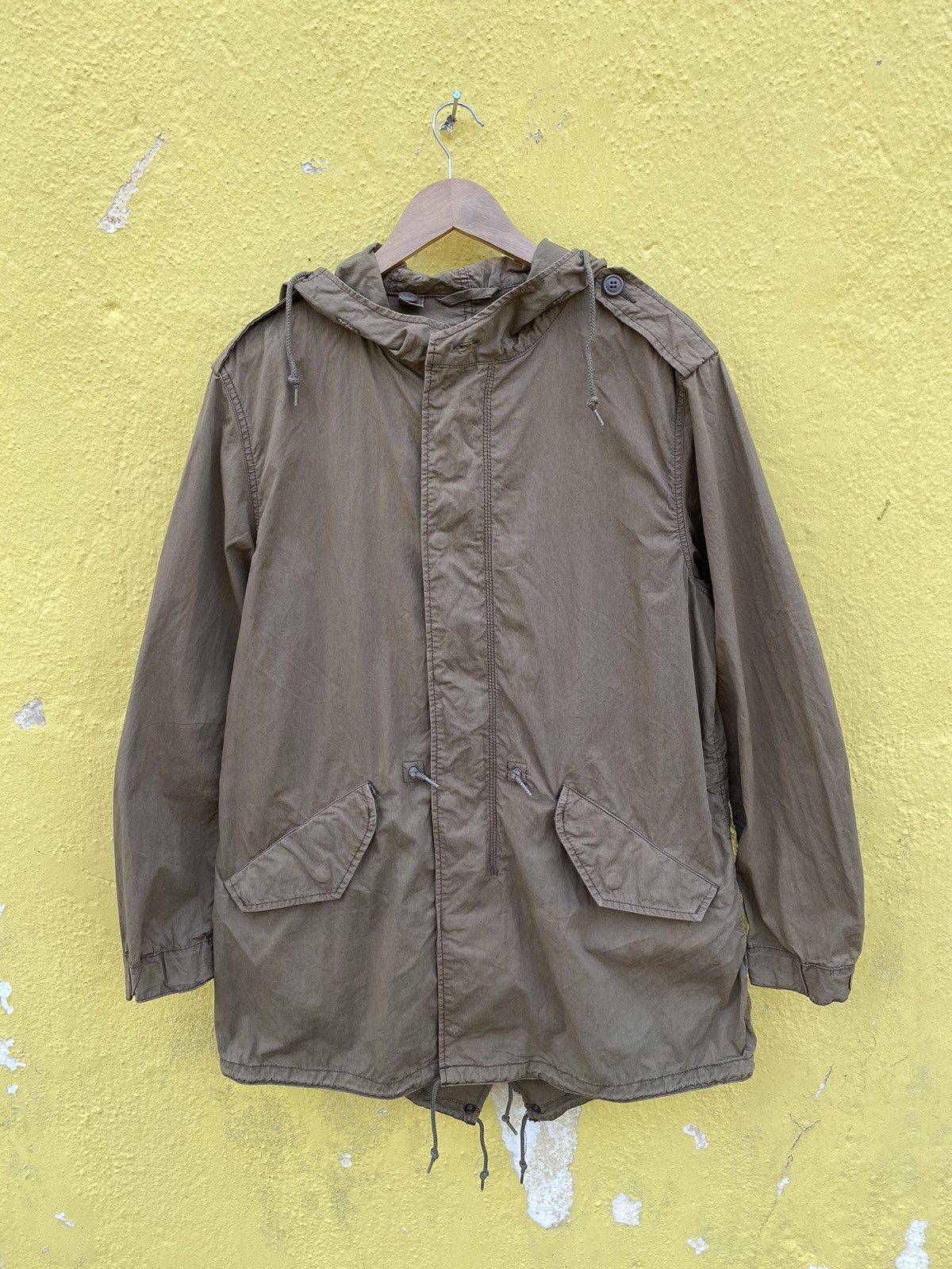 Alpha Industries × Vintage Vintage Alpha industrial parka fishtail jacket Size US L / EU 52-54 / 3 - 14 Thumbnail