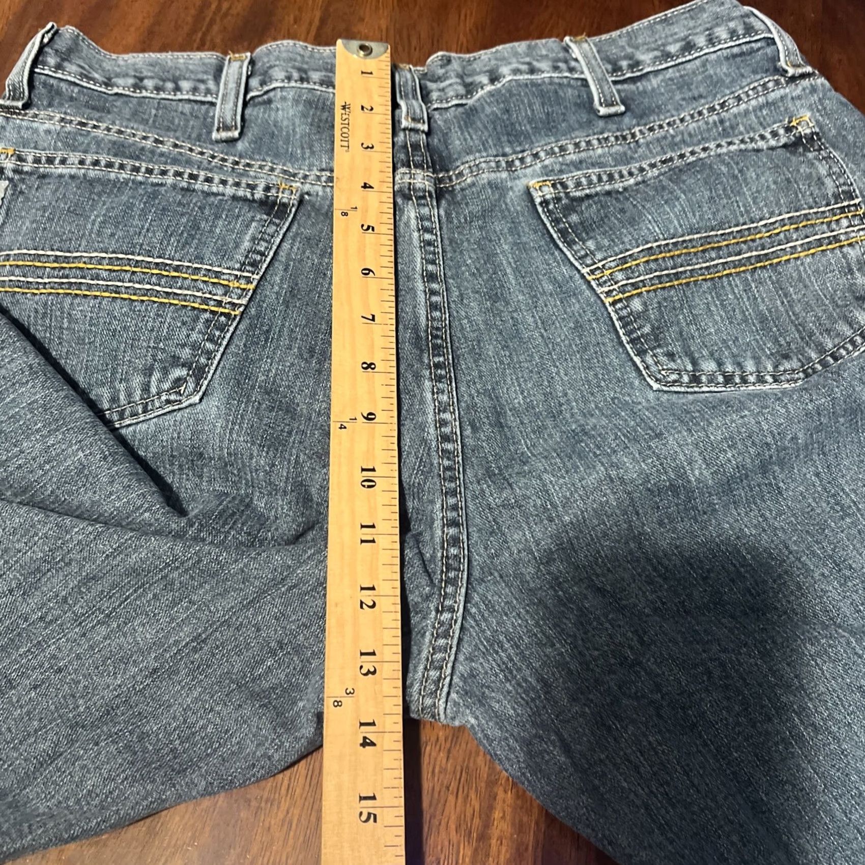 Vintage VINTAGE Cinch Carter Jeans White Label Men 34x30 Medium Wash Boot Cut 5-Pocket Relaxed Fit Denim Boys? Size US 34 / EU 50 - 7 Thumbnail