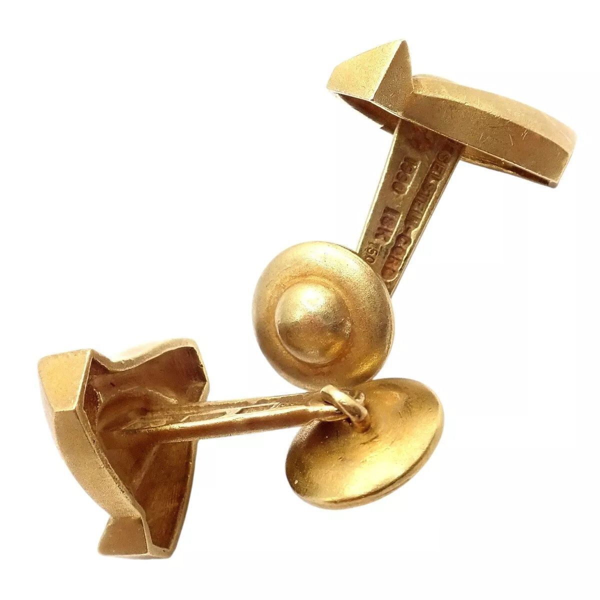 Kieselstein-Cord Kieselstein Cord 18k Alligator Eye Cufflinks 1990 Size ONE SIZE - 6 Thumbnail