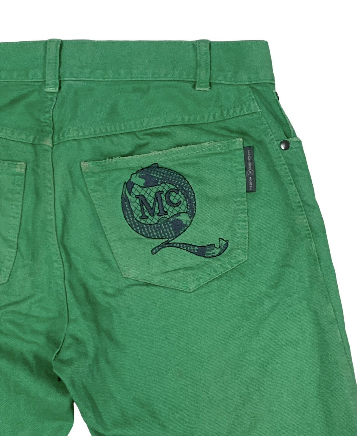 Alexander McQueen × Designer alexander mcqueen Straight cut jeans Size US 31 - 4 Thumbnail