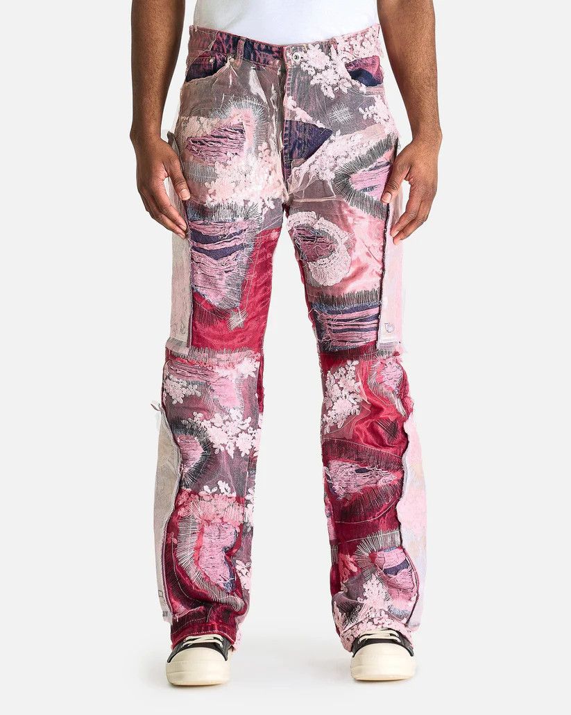 Who Decides War o1s1v1r1oon0925 Overdyed Affinity Denim in Multicolor Size US 38 / EU 54 - 1 Thumbnail