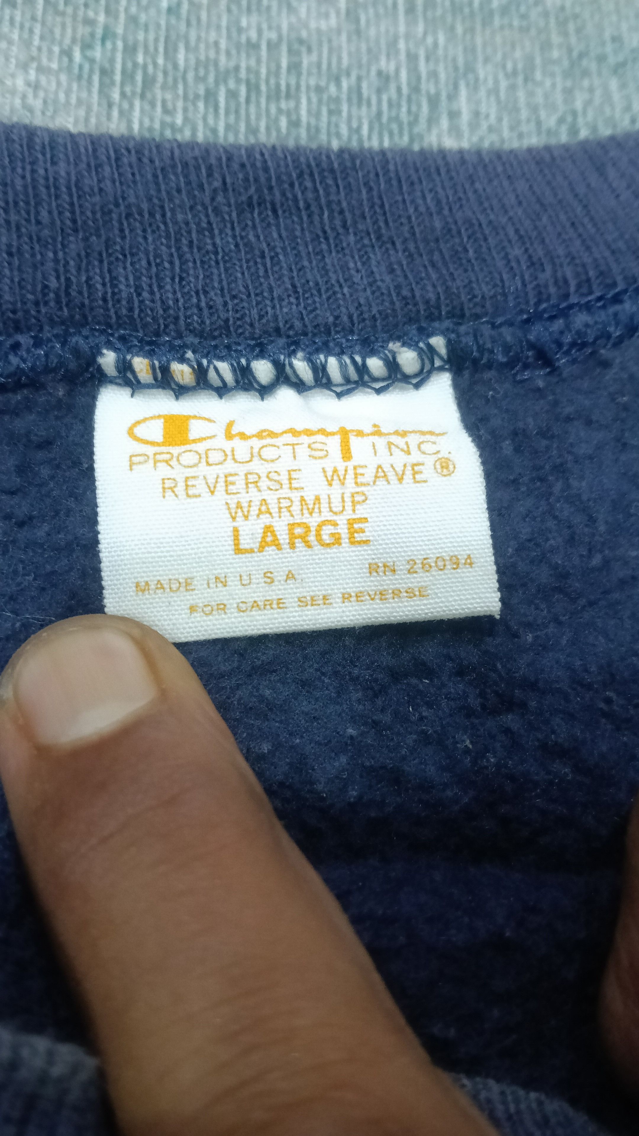 Champion × Vintage Champion Reverse Weave Size US L / EU 52-54 / 3 - 4 Thumbnail