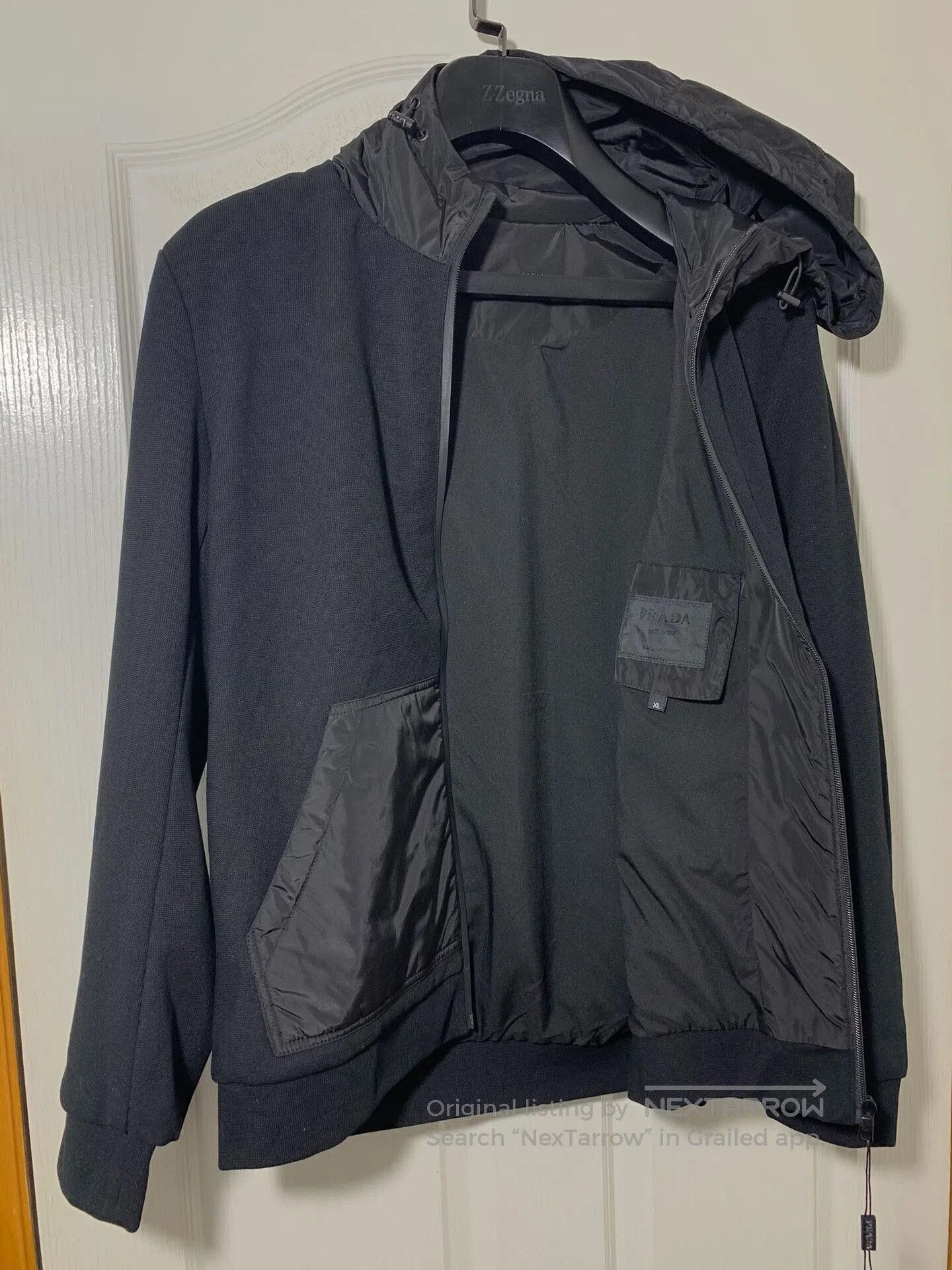 Prada Prada Men's Sporty Casual Cotton Jacket. Size US M / EU 48-50 / 2 - 8 Thumbnail