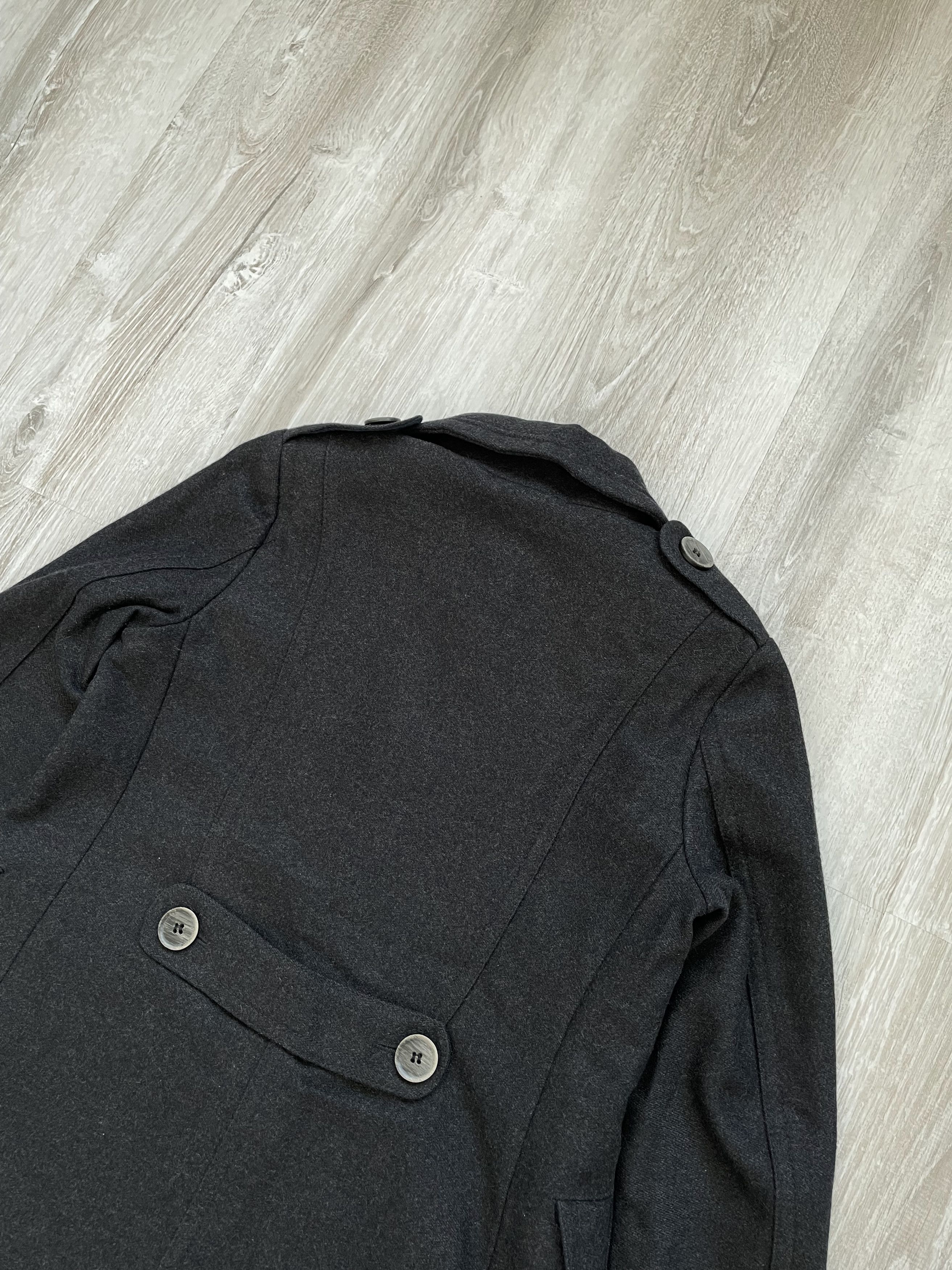 Burberry Thomas Burberry Wool Grey Coat Luxury Size M / US 6-8 / IT 42-44 - 9 Thumbnail